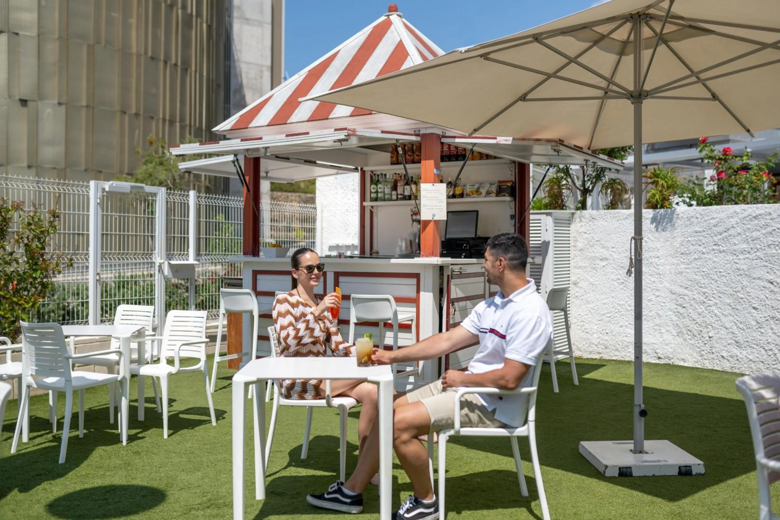 Balcony/Terrace in Hotel Poseidon Playa