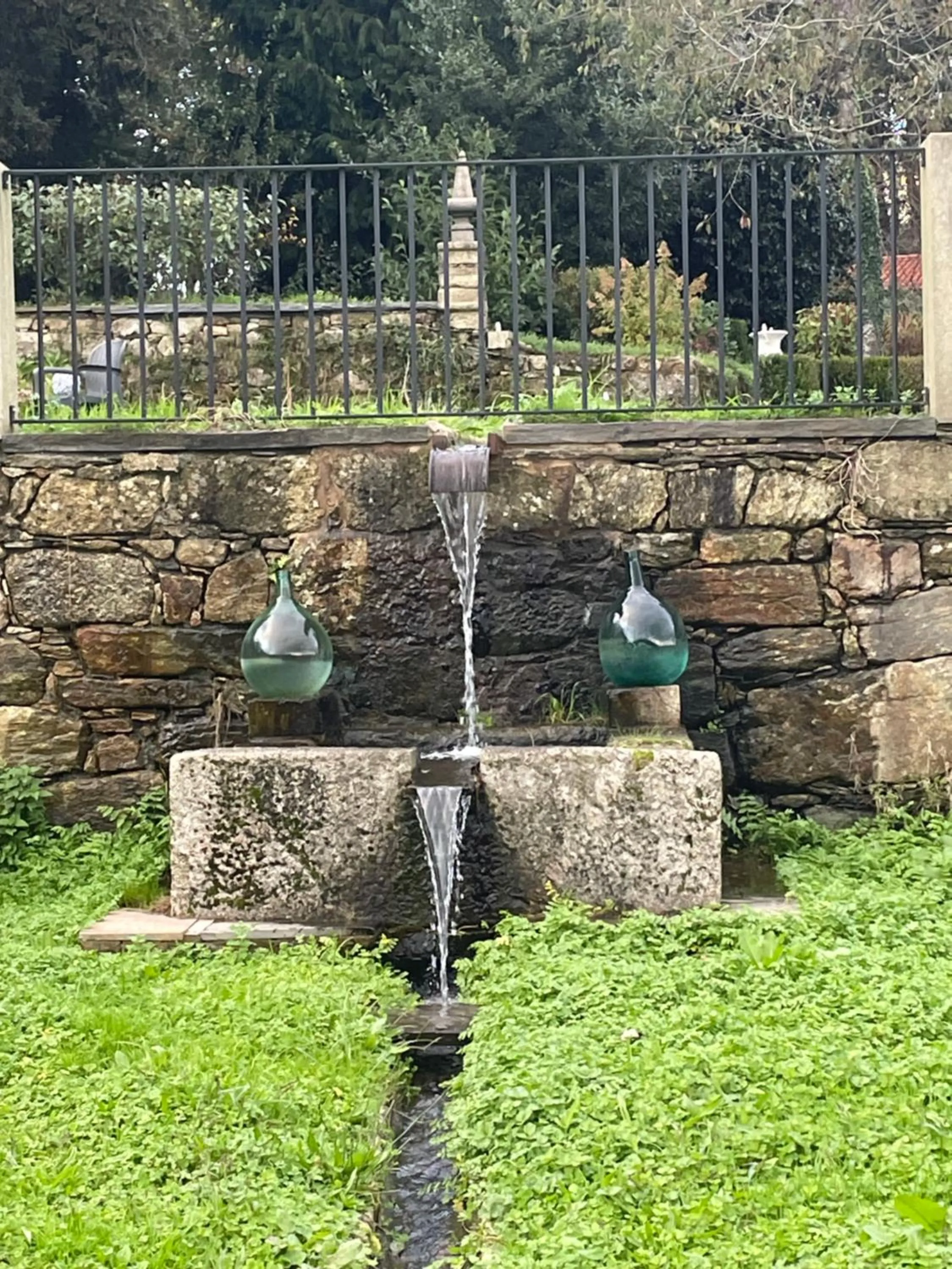 Garden in Hotel Pazo de Bieite
