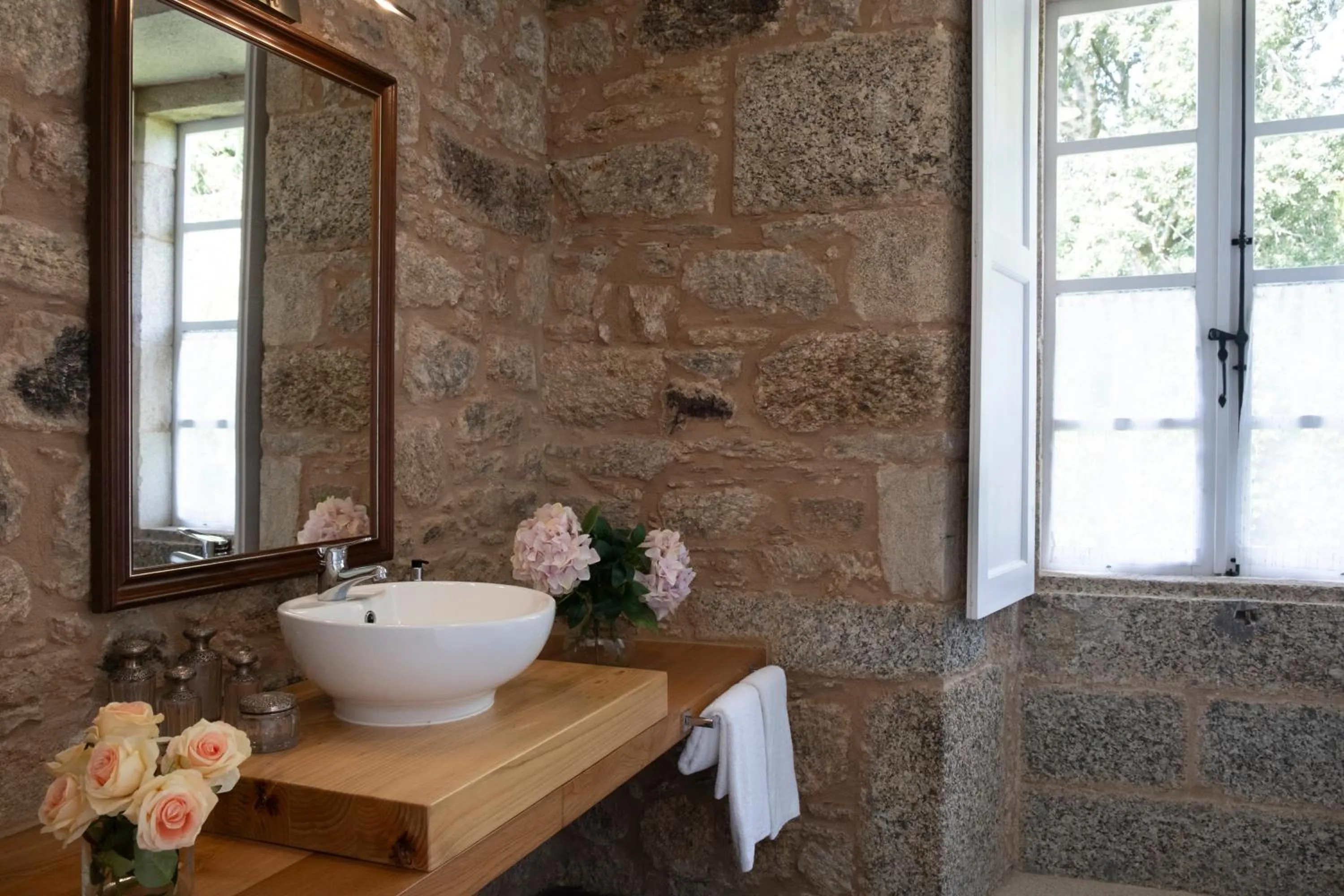 Bathroom in Hotel Pazo de Bieite