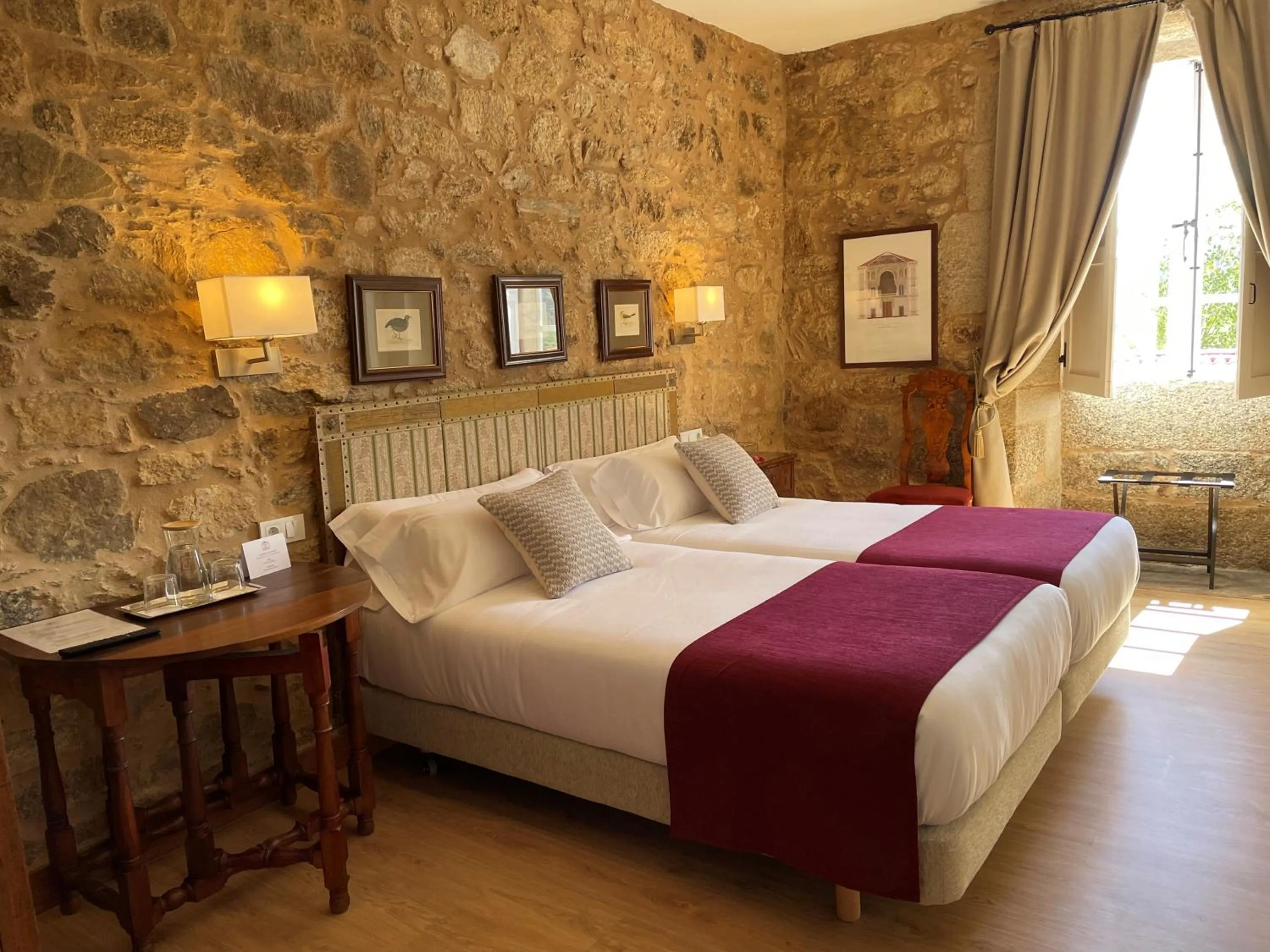 Bedroom, Bed in Hotel Pazo de Bieite