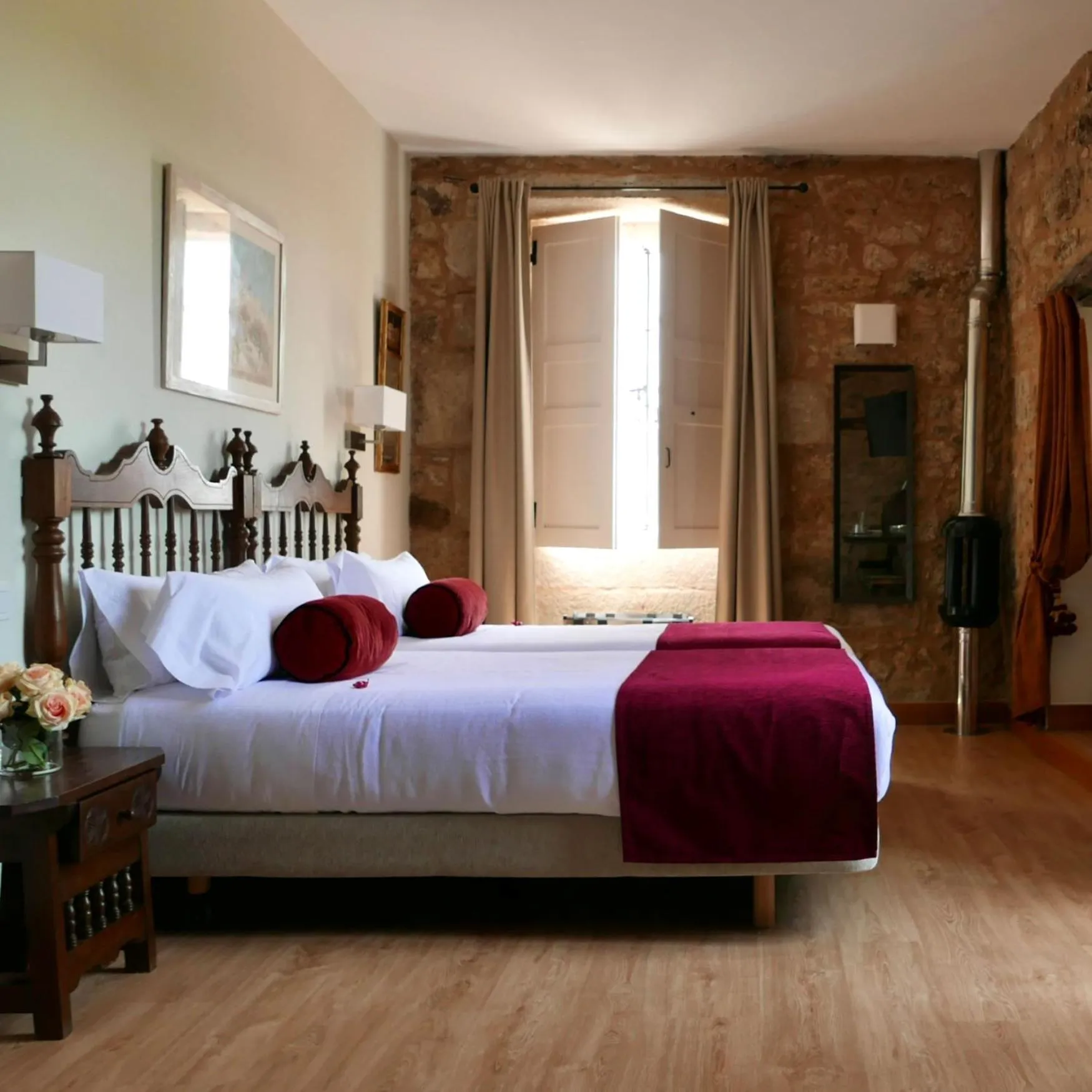 Bedroom, Bed in Hotel Pazo de Bieite