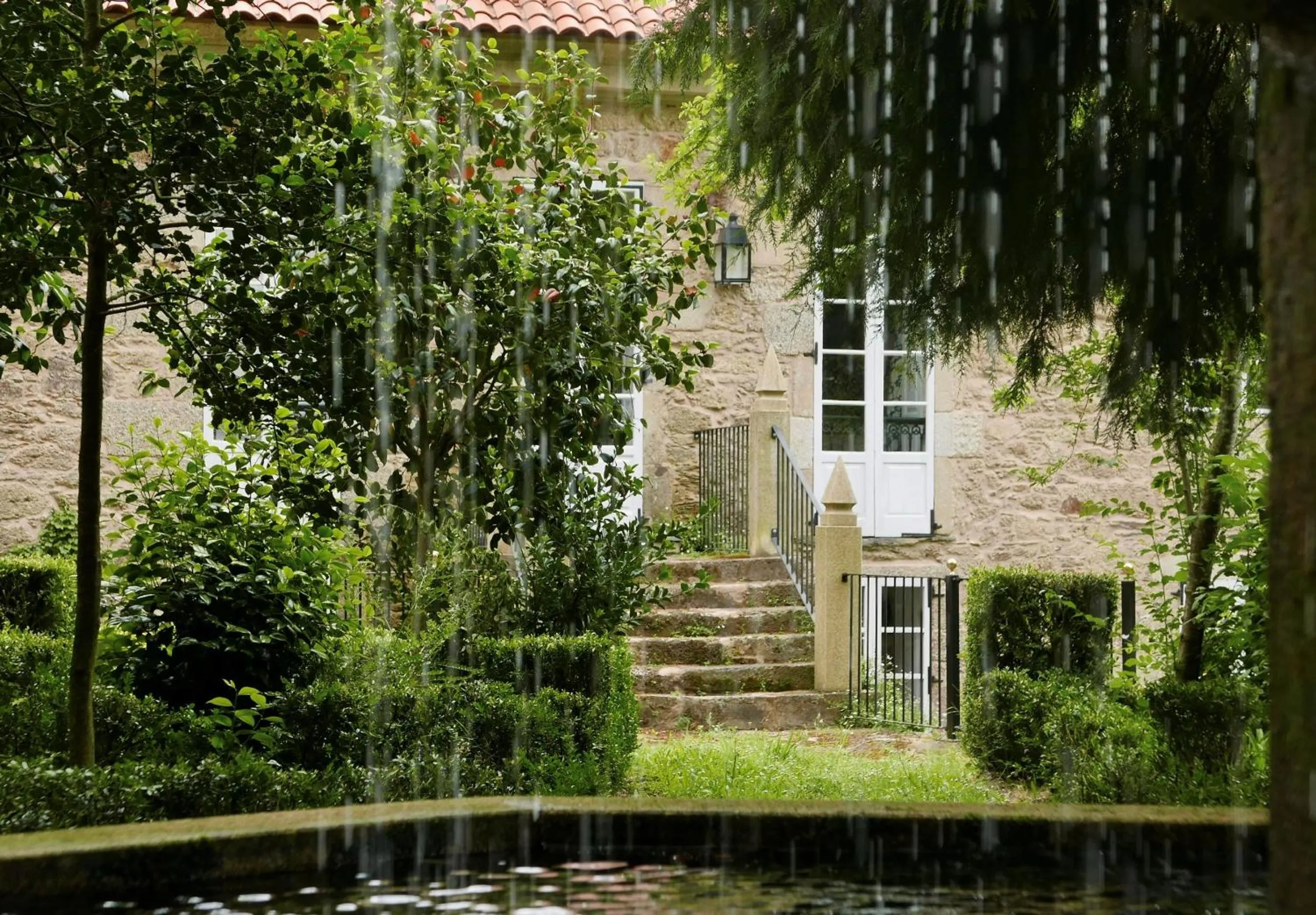 Property building in Hotel Pazo de Bieite