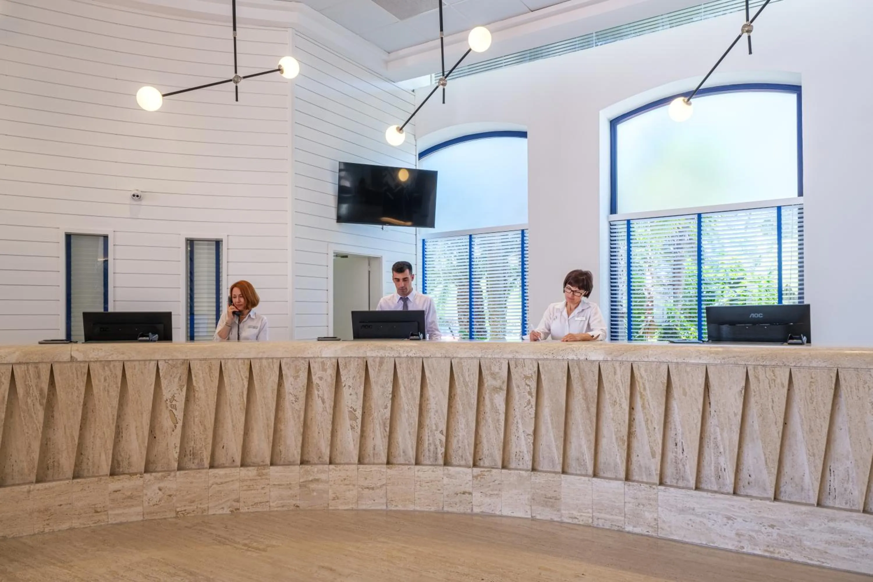 Lobby or reception in Estival Park Almaris