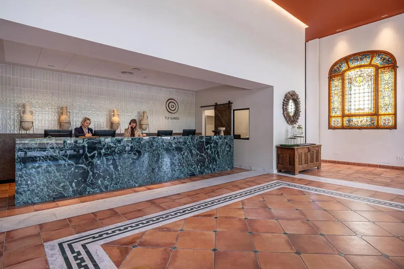 Lobby or reception in Estival Park Marena Lobby or reception in Estival Park Marena