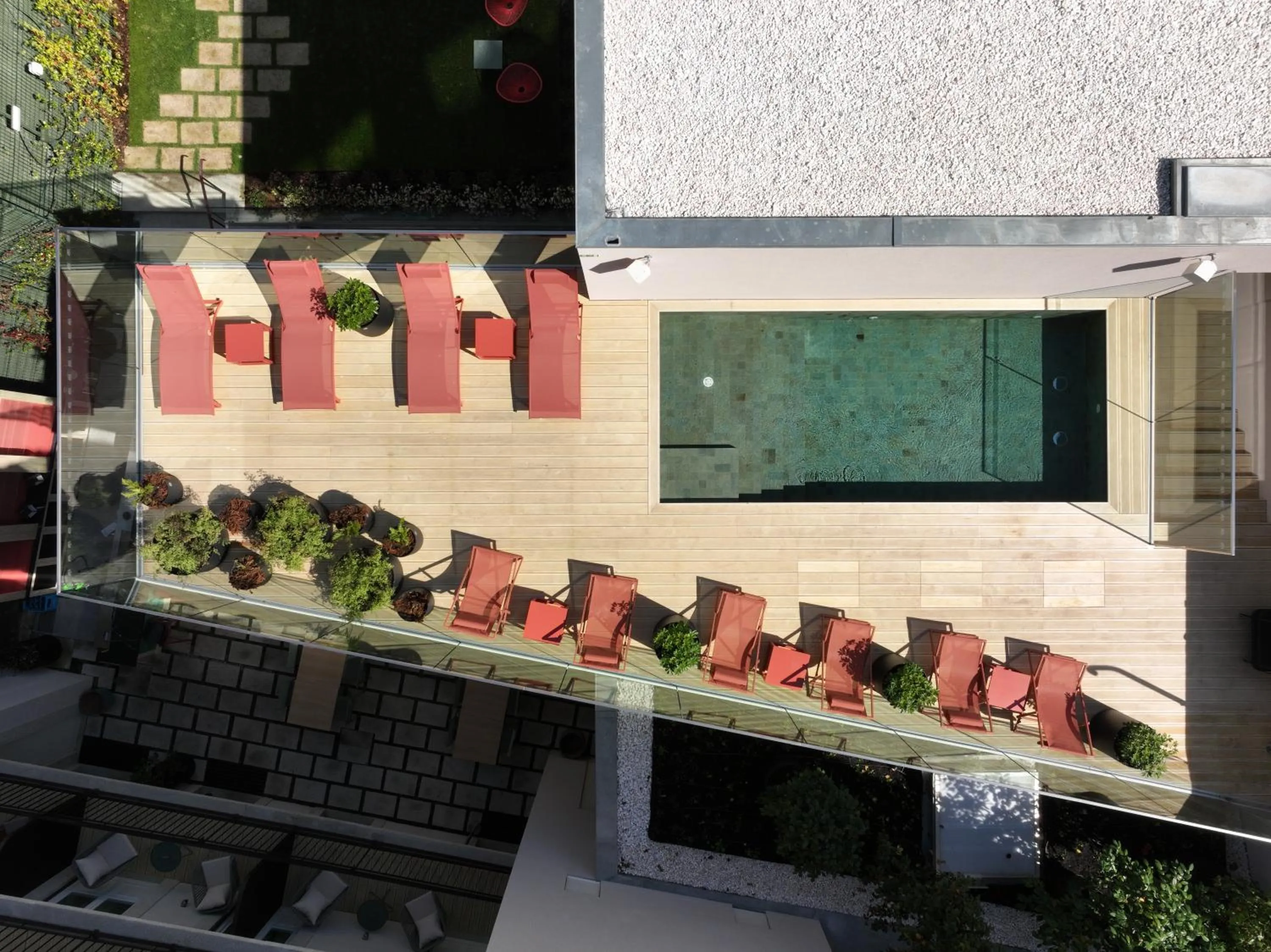 Garden view in Arts Hotel Porto, Tapestry Collection By Hilton