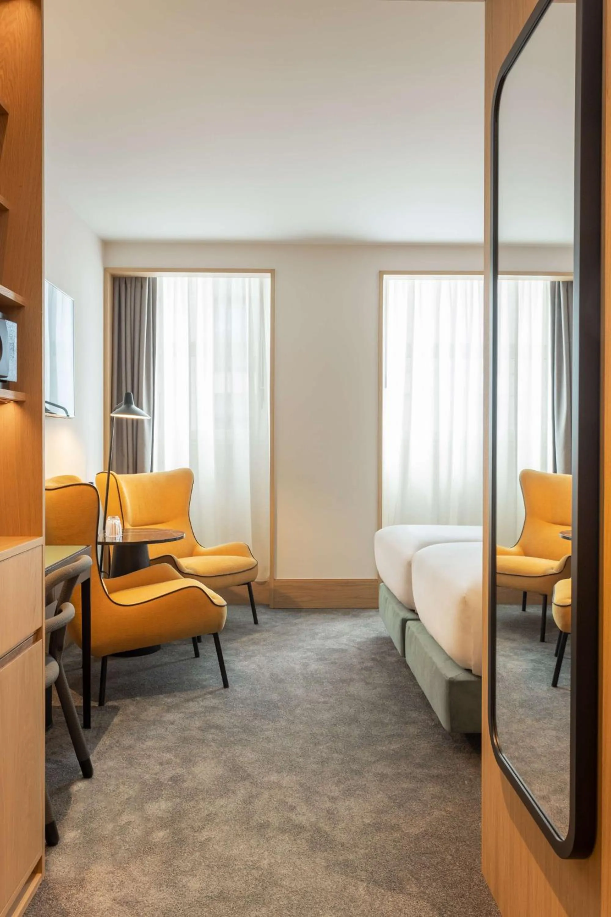 Bed in Arts Hotel Porto, Tapestry Collection By Hilton