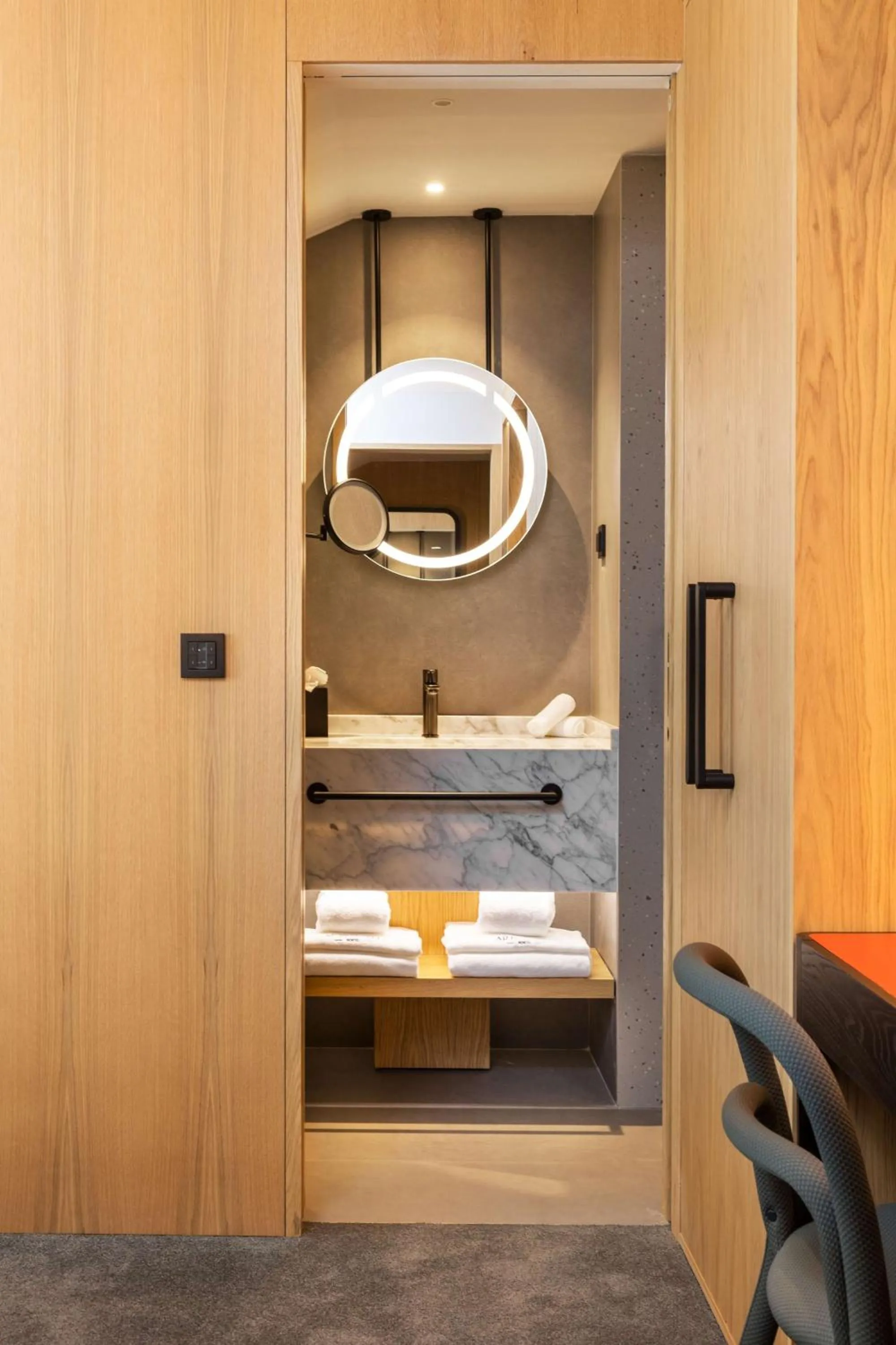 Bathroom in Arts Hotel Porto, Tapestry Collection By Hilton