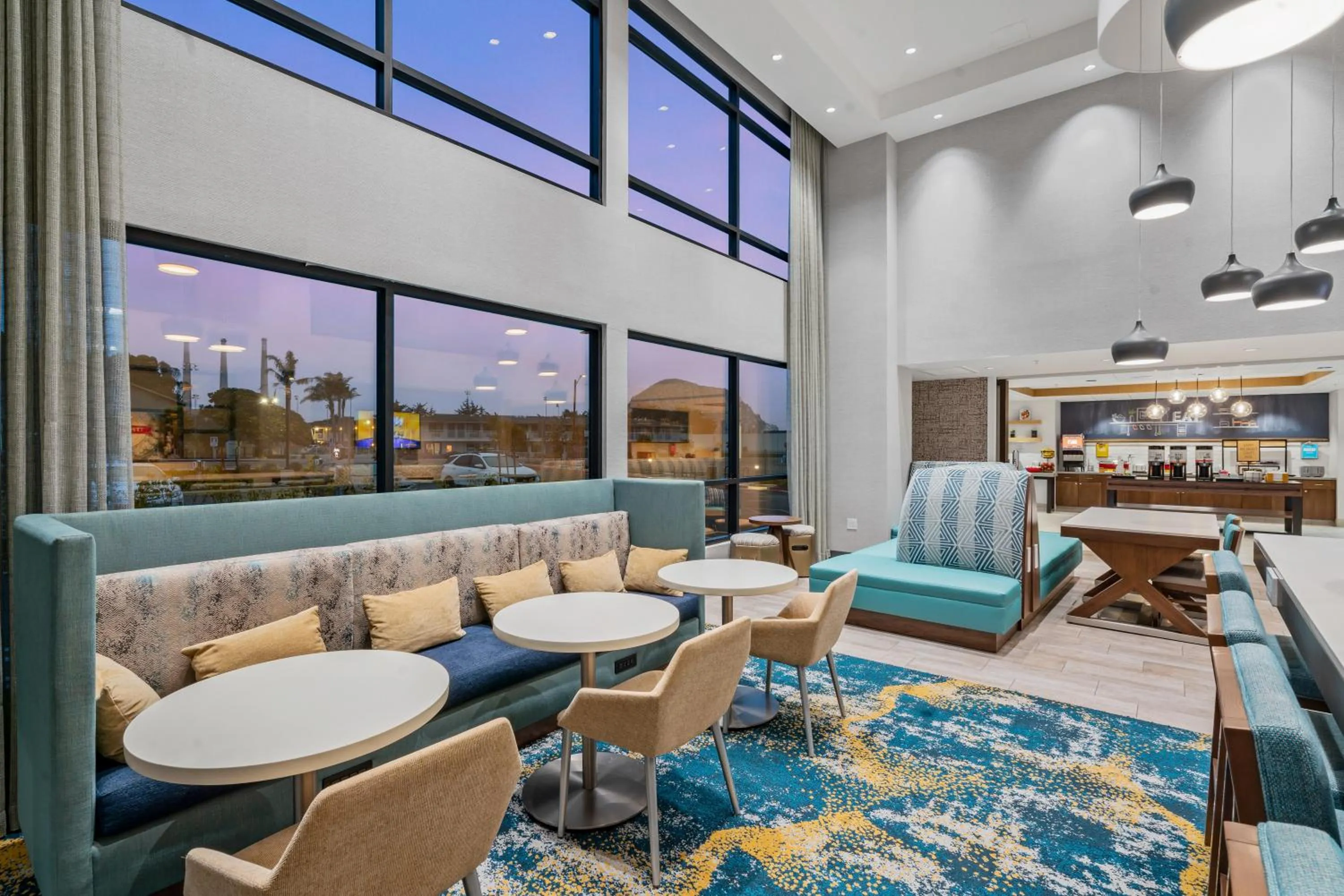 Lobby or reception in Hampton Inn Morro Bay