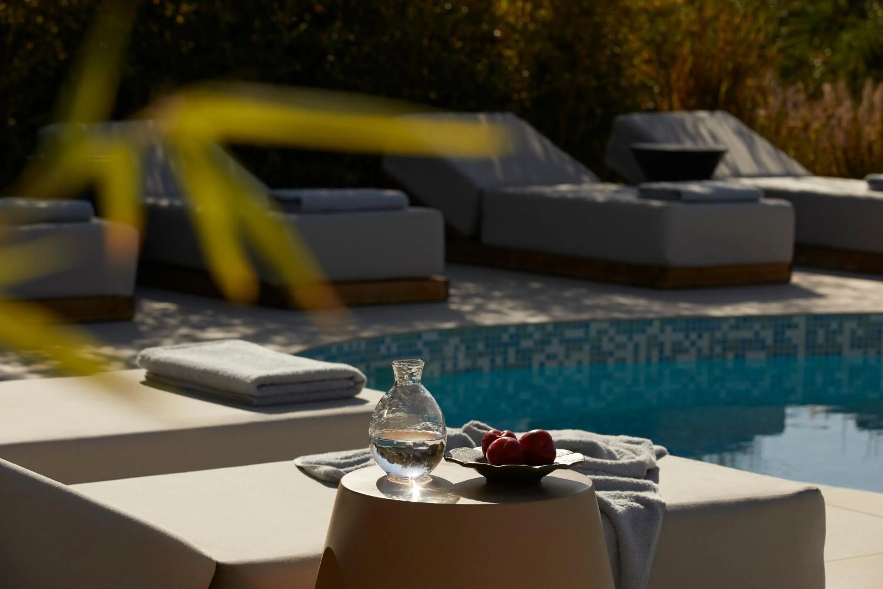 Swimming pool in Poesia Suites