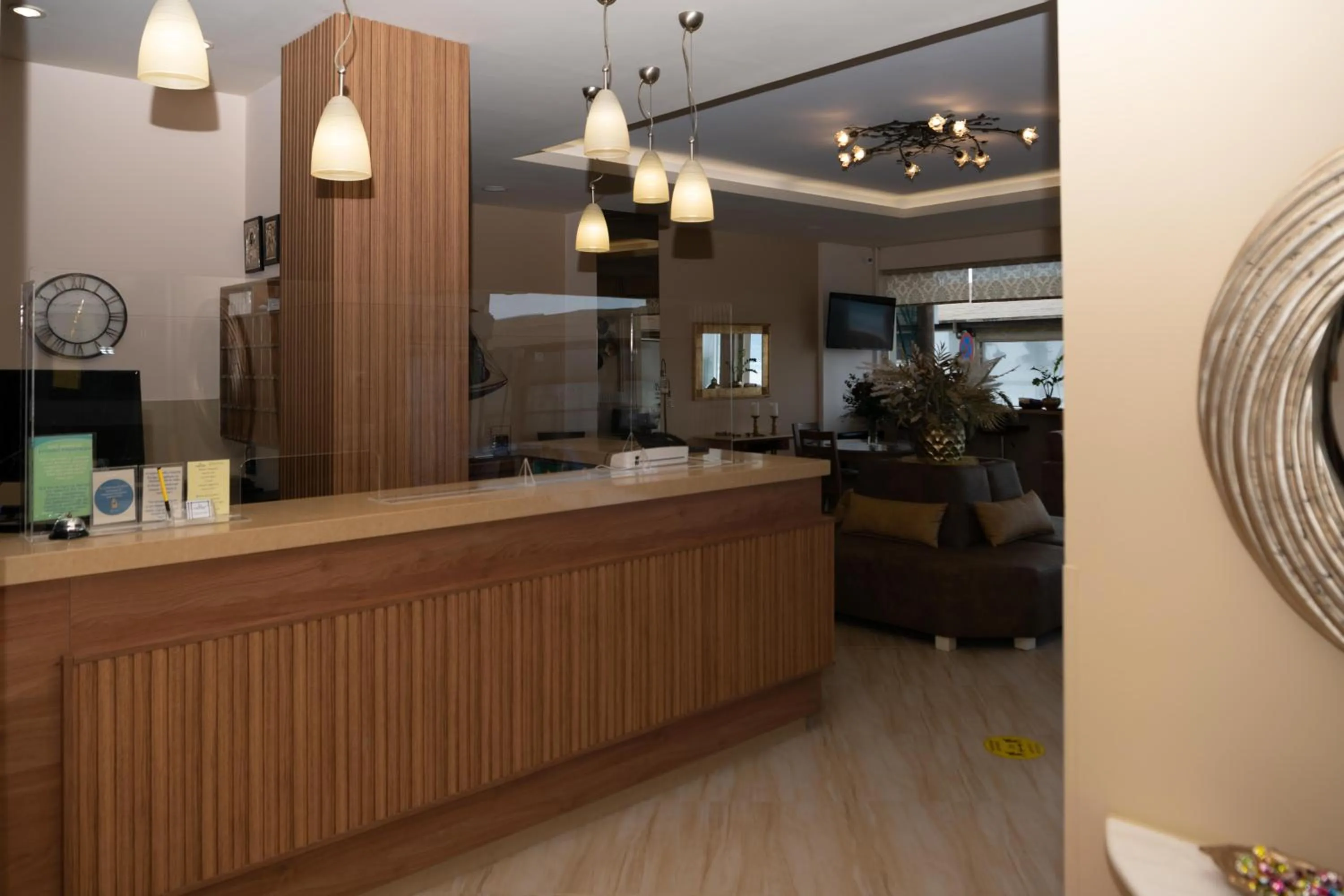 Lobby or reception in Kronos Hotel