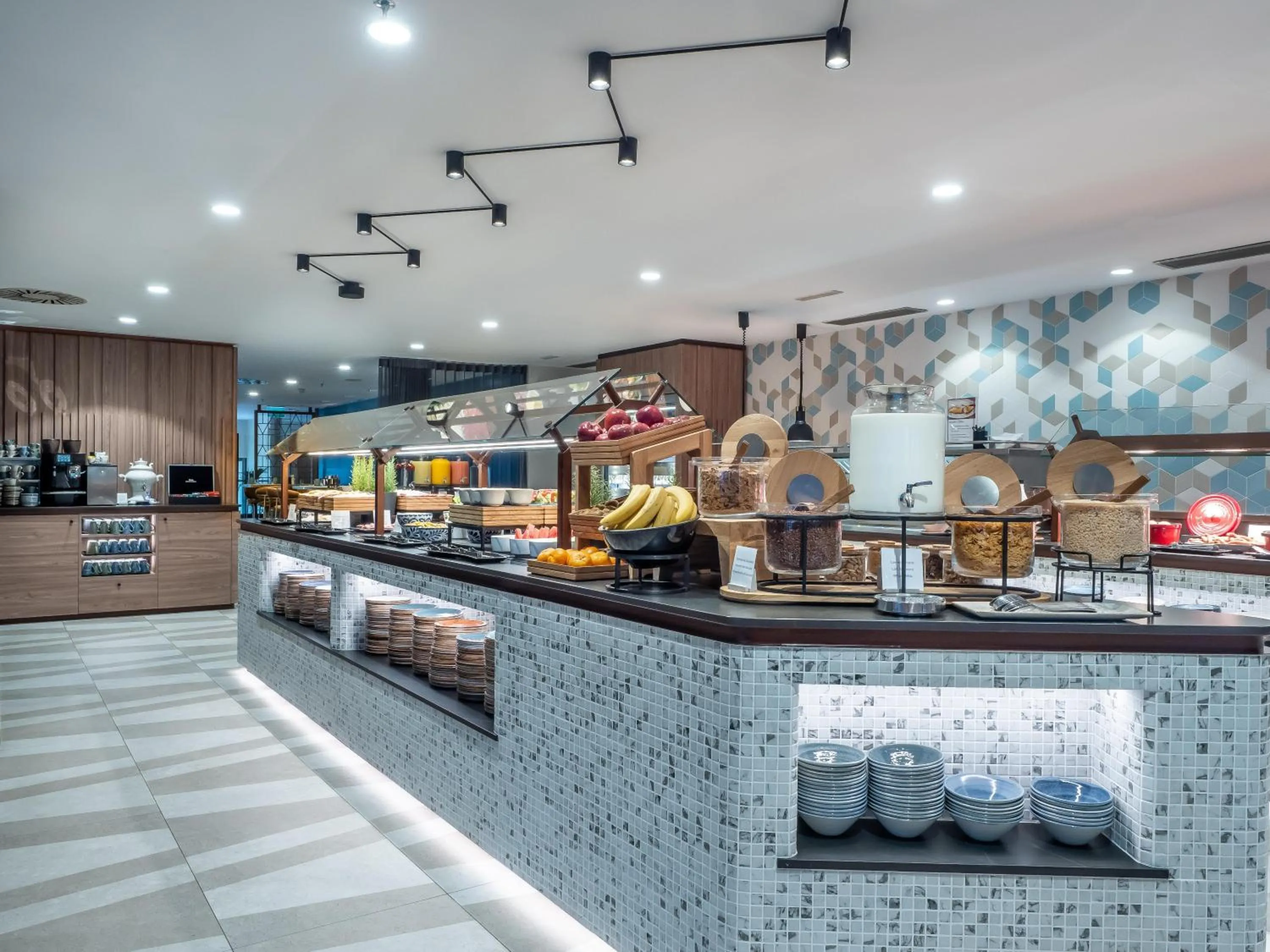 Breakfast in Hilton Diagonal Mar Barcelona