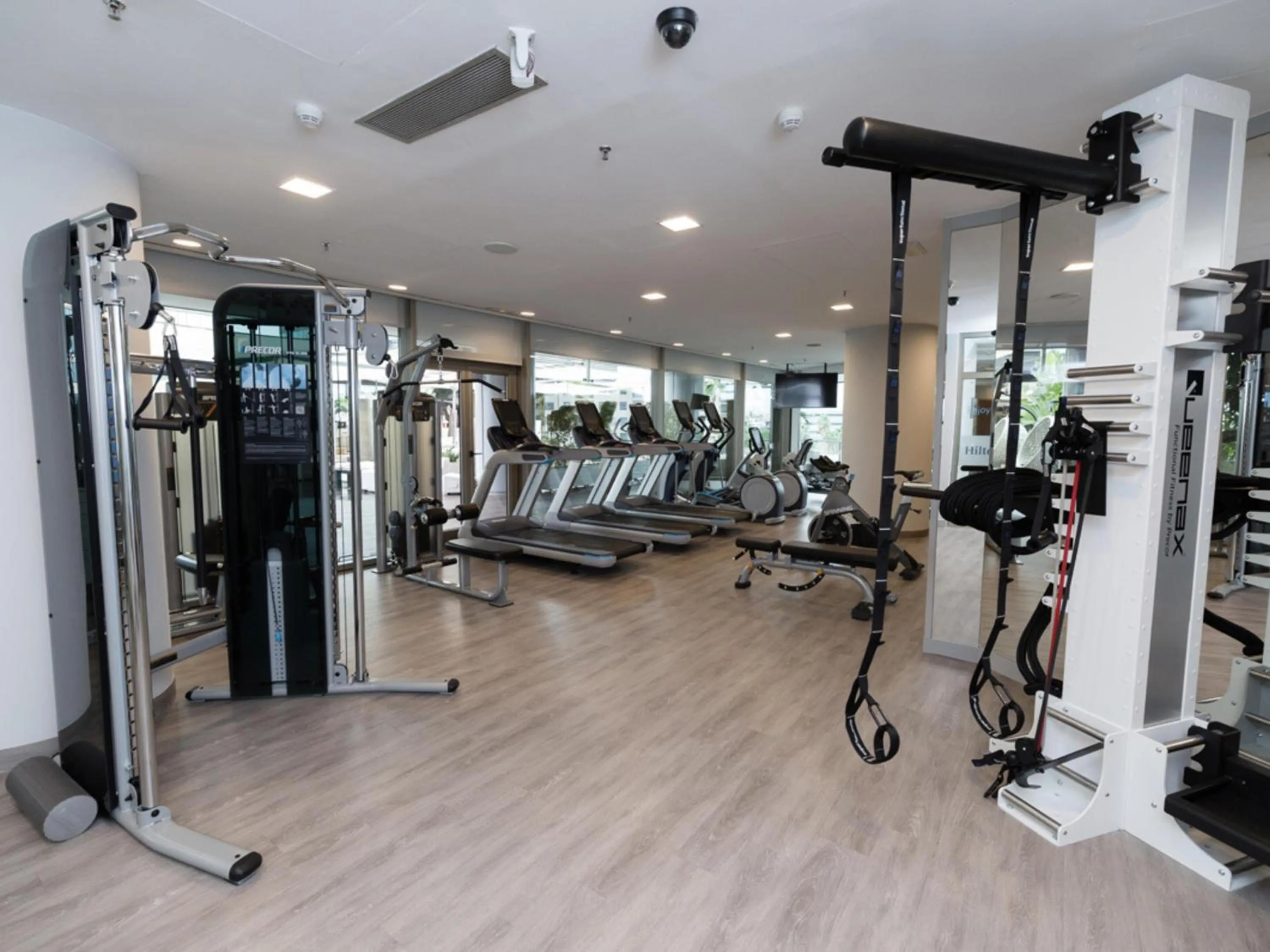 Fitness centre/facilities in Hilton Diagonal Mar Barcelona