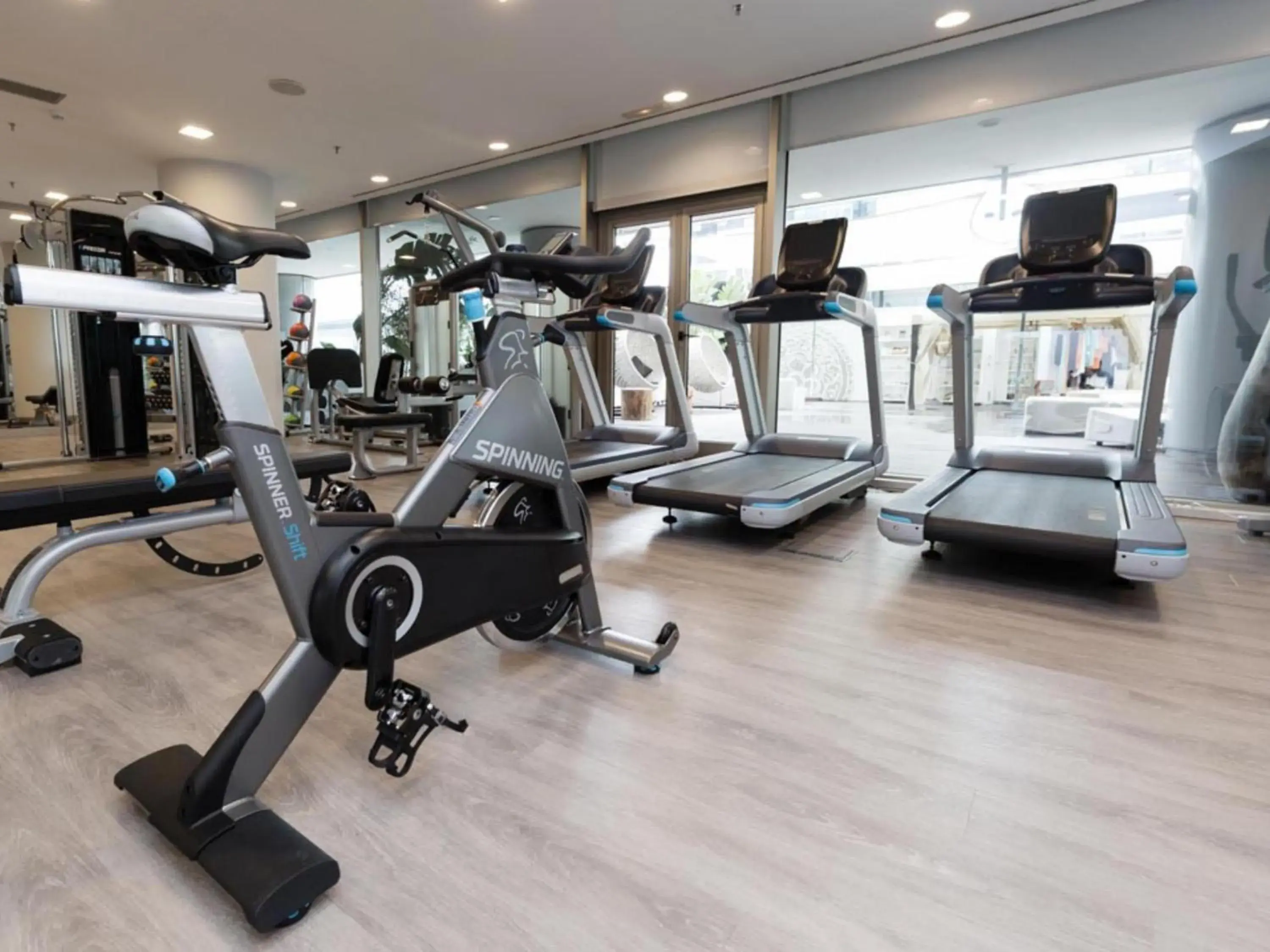 Fitness centre/facilities in Hilton Diagonal Mar Barcelona Fitness centre/facilities in Hilton Diagonal Mar Barcelona