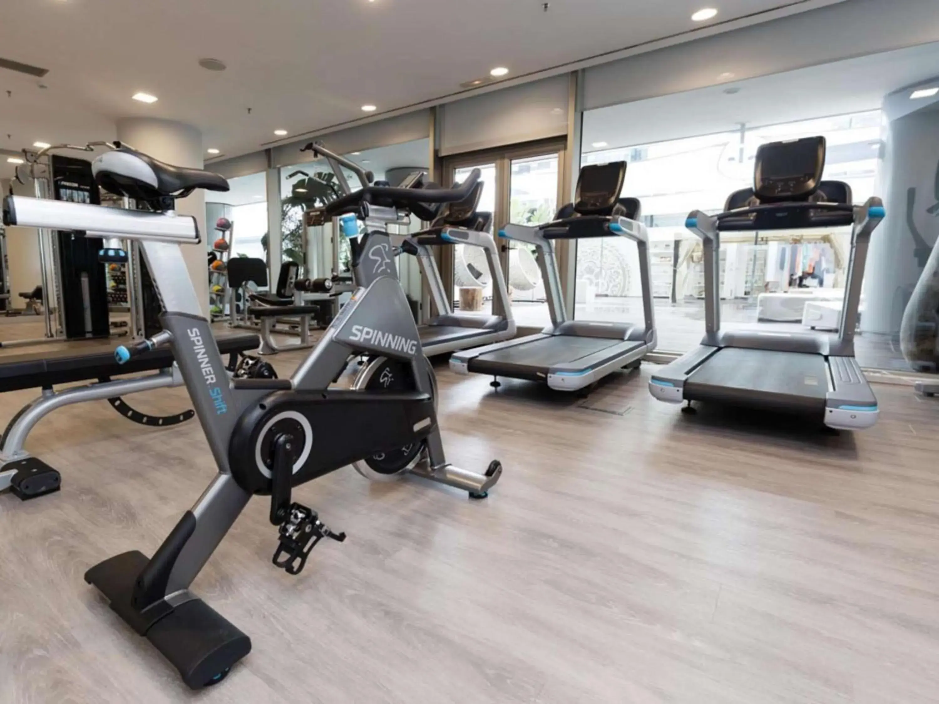 Fitness centre/facilities in Hilton Diagonal Mar Barcelona Fitness centre/facilities in Hilton Diagonal Mar Barcelona
