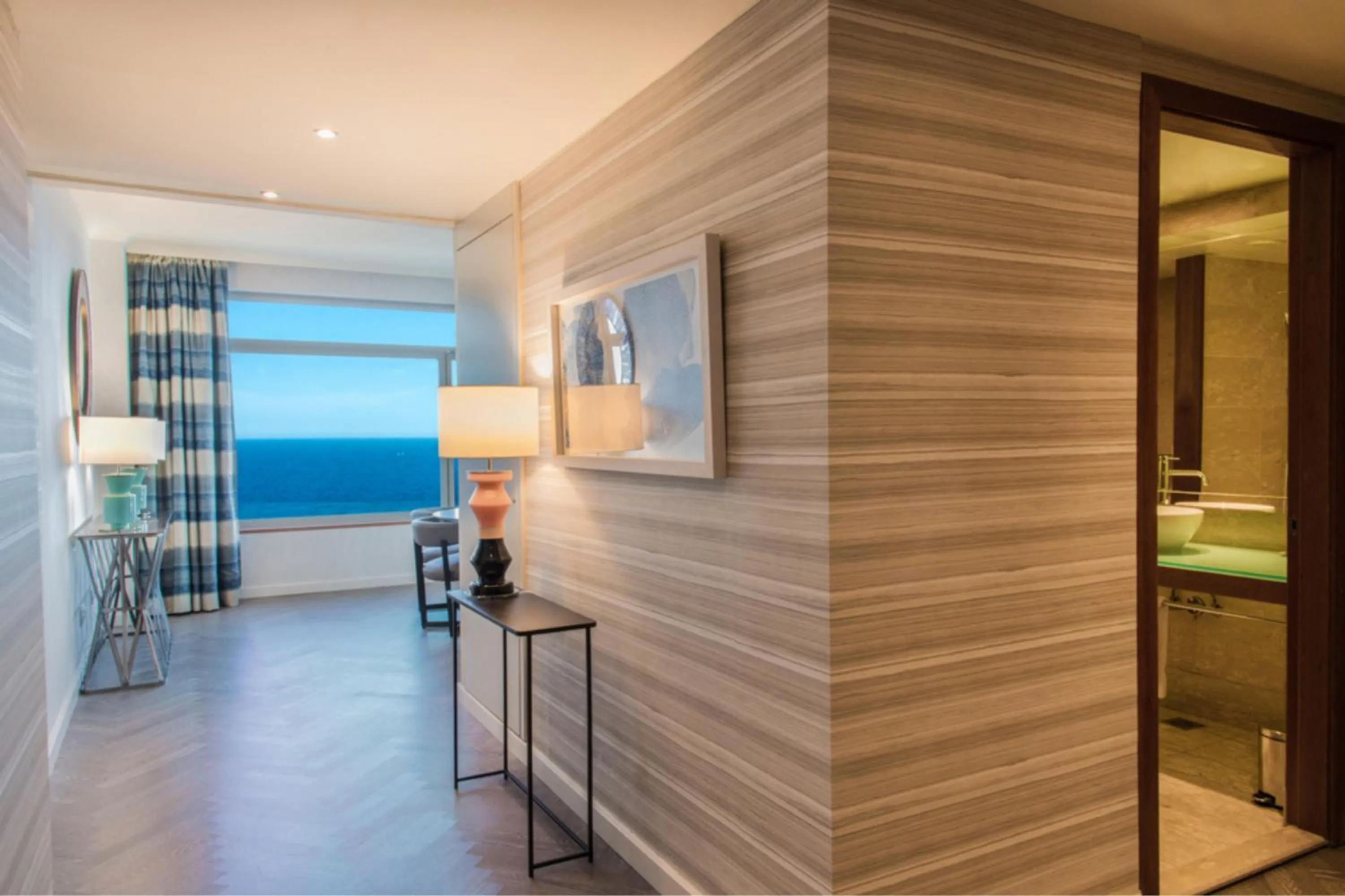 Bathroom in Hilton Diagonal Mar Barcelona