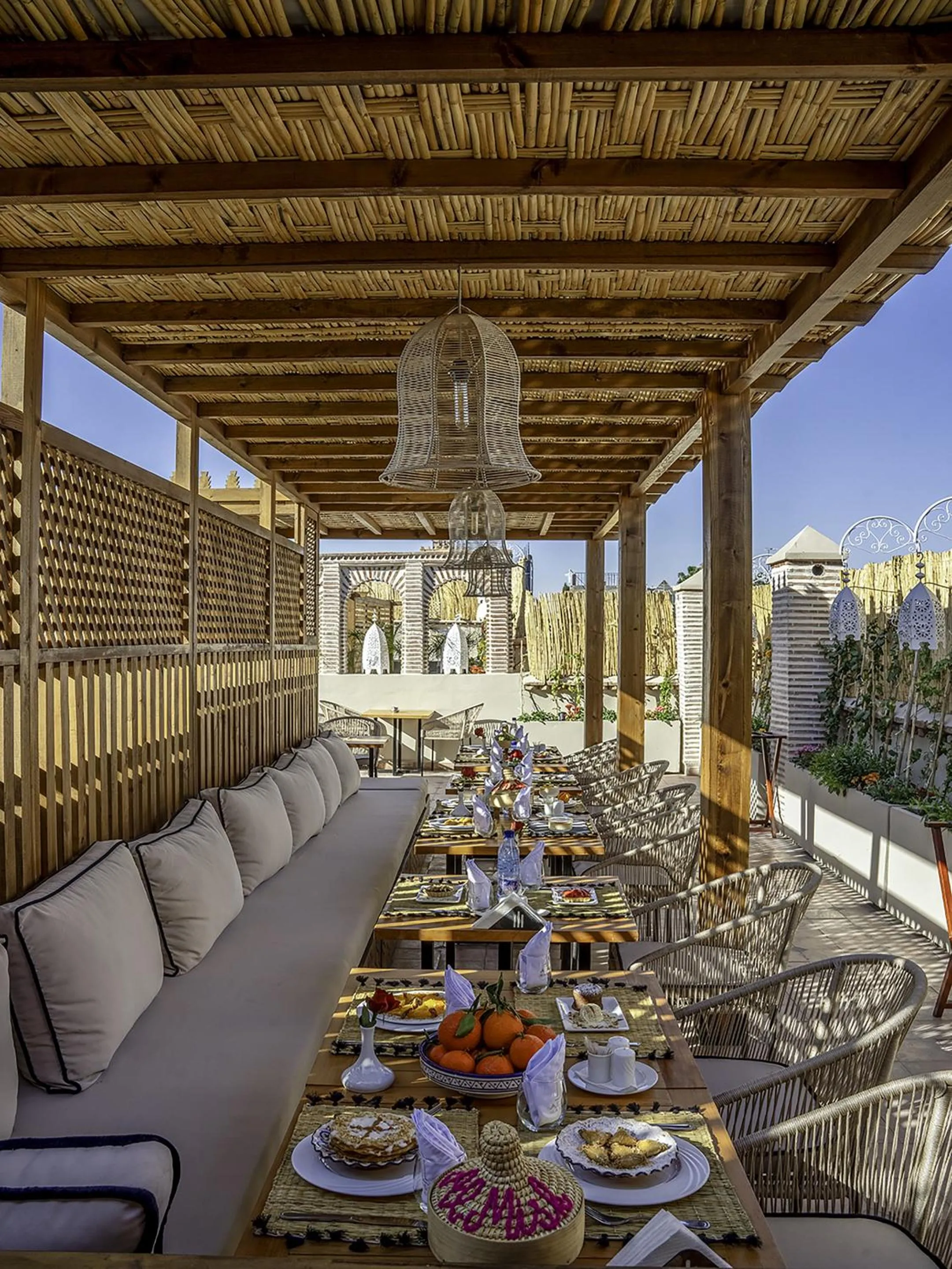 Patio in Riad Almisk