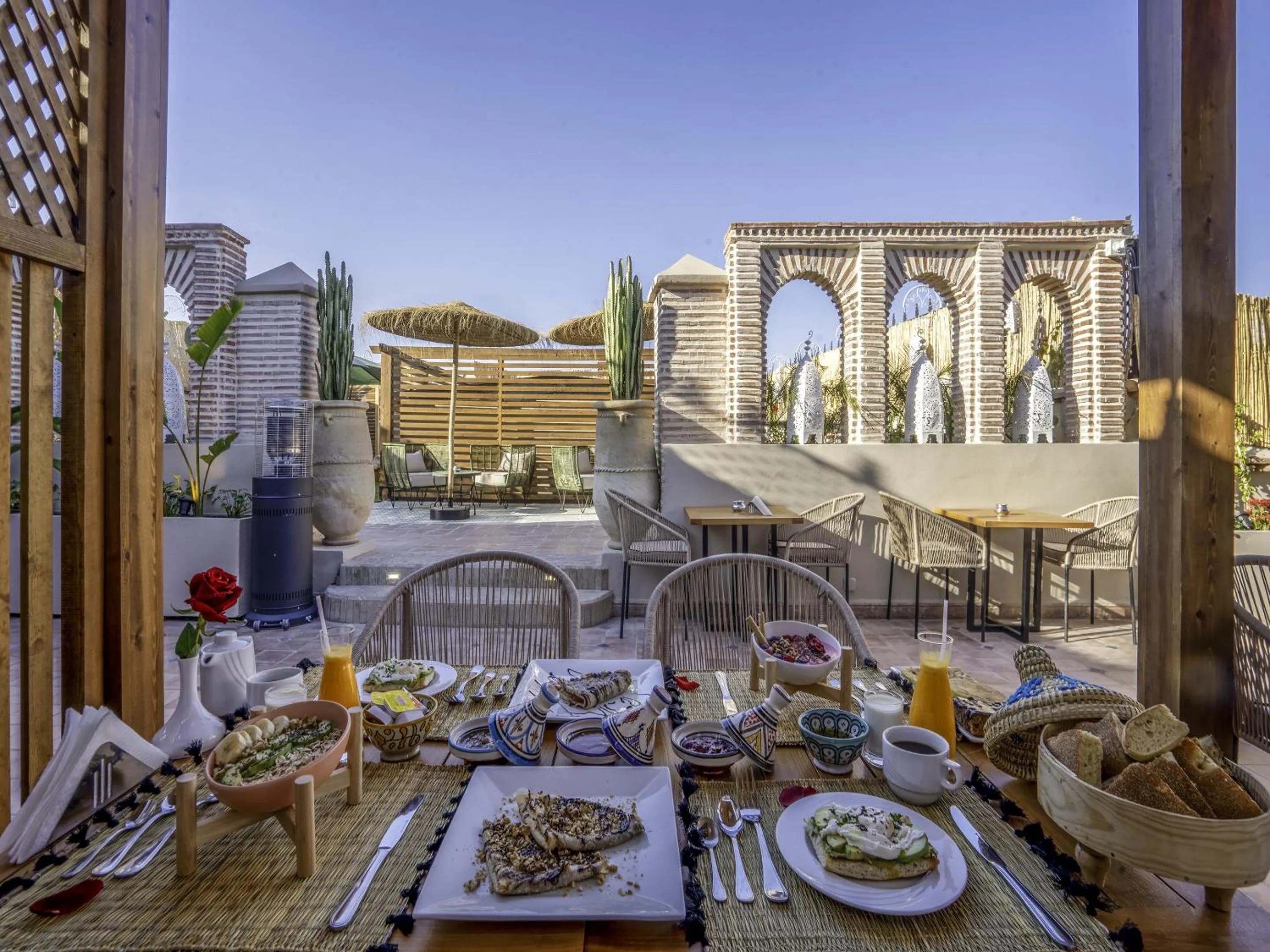 Breakfast in Riad Almisk