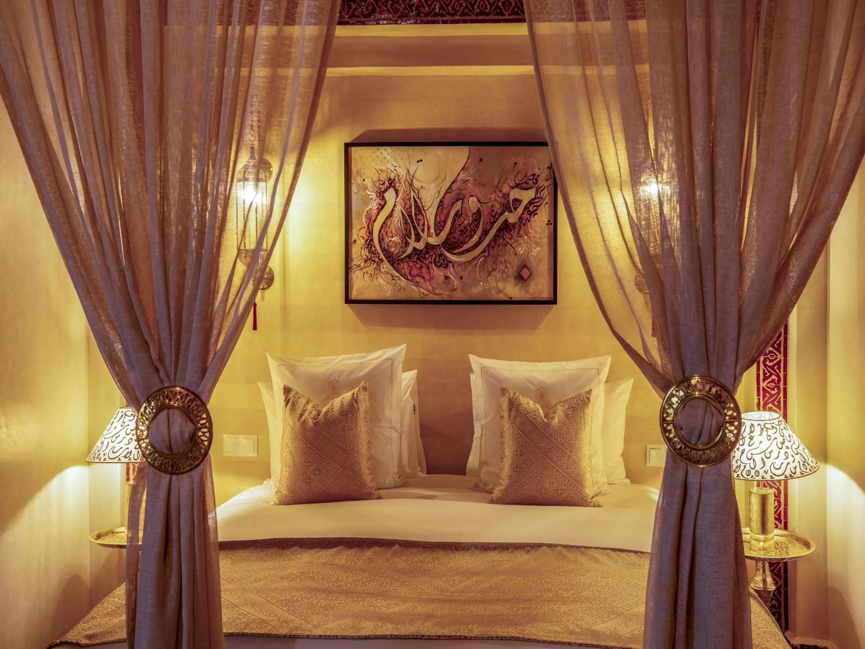 Bedroom, Bed in Riad Almisk