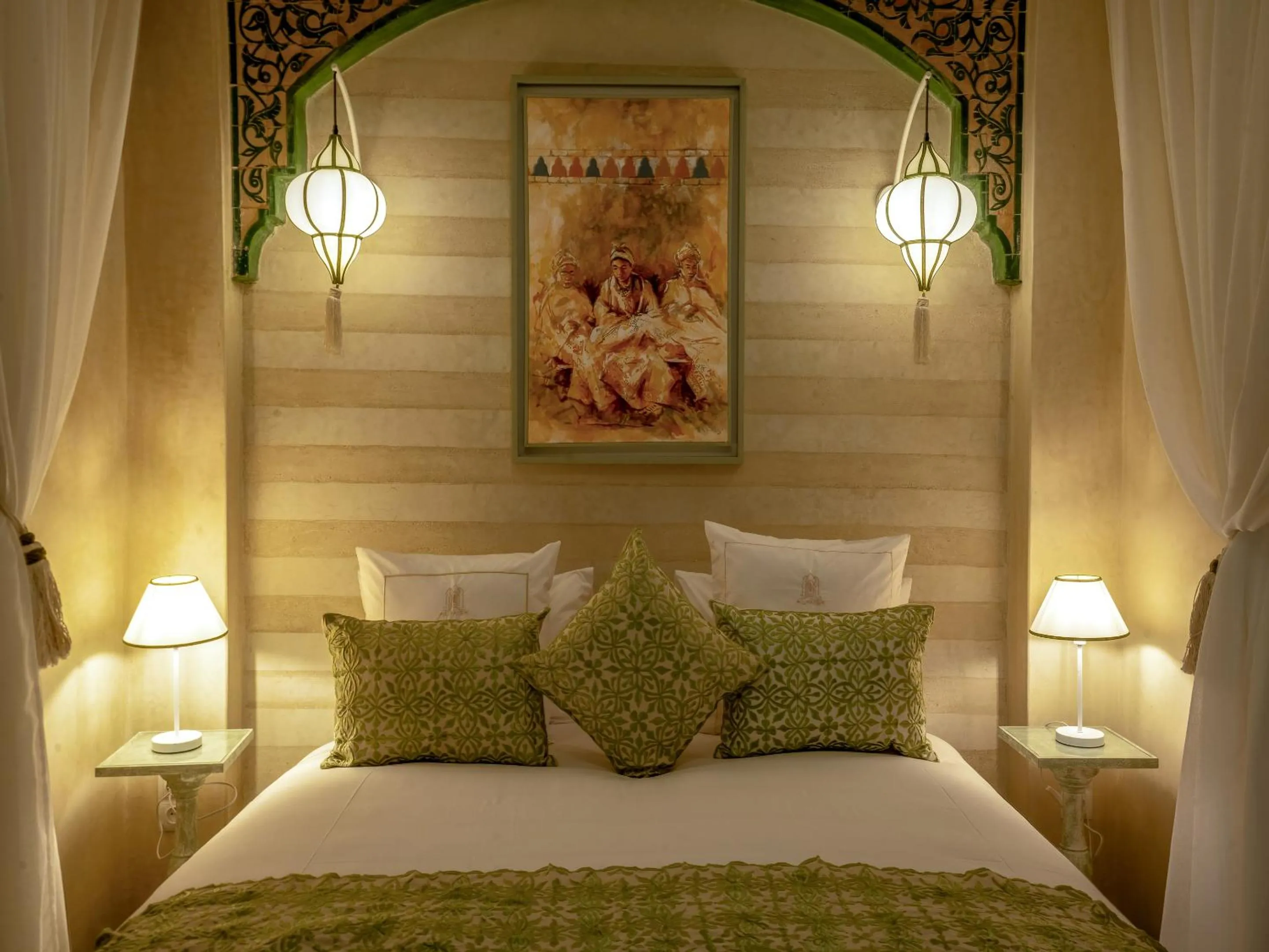 Bedroom, Bed in Riad Almisk