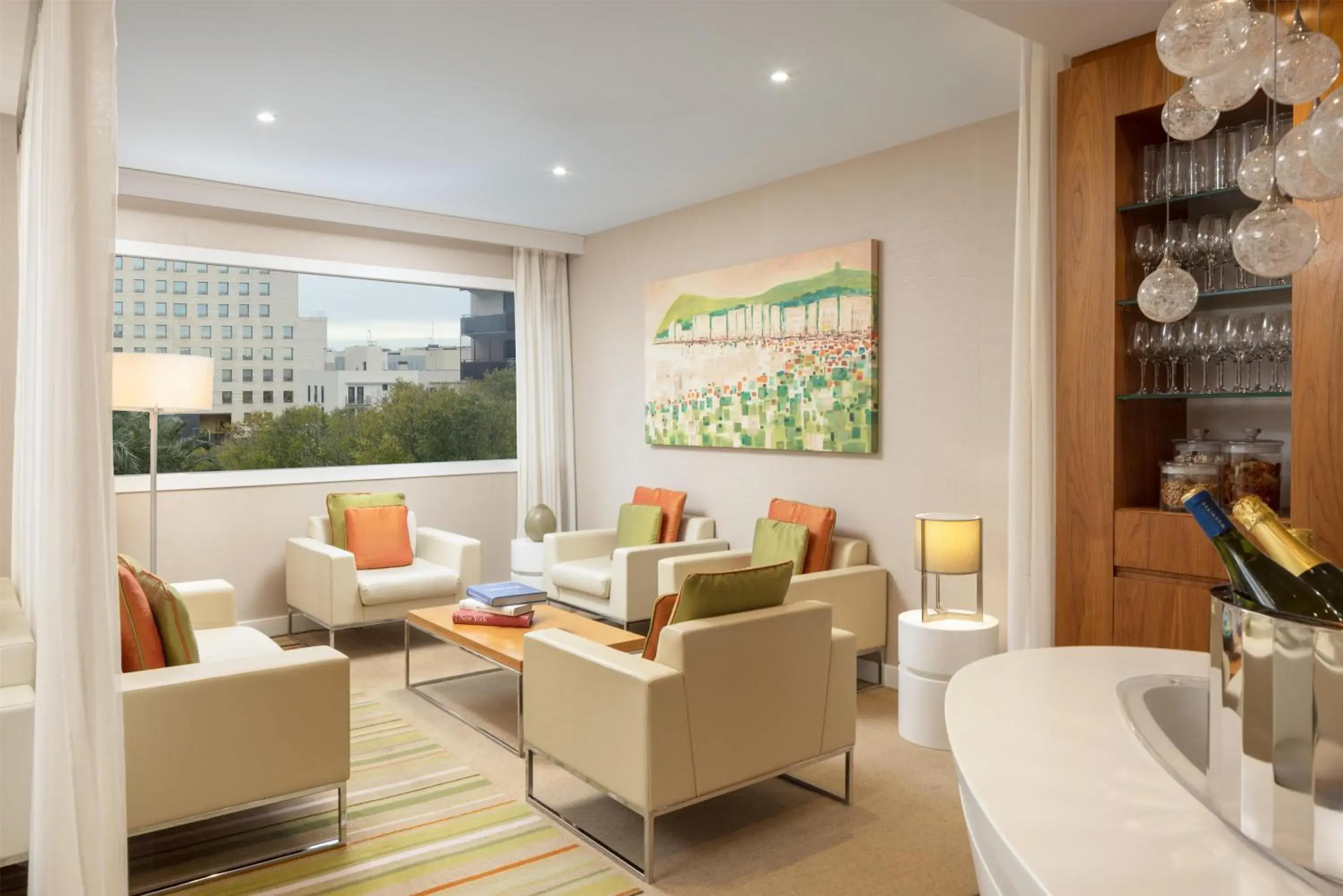 Property building in Hilton Barcelona Property building in Hilton Barcelona