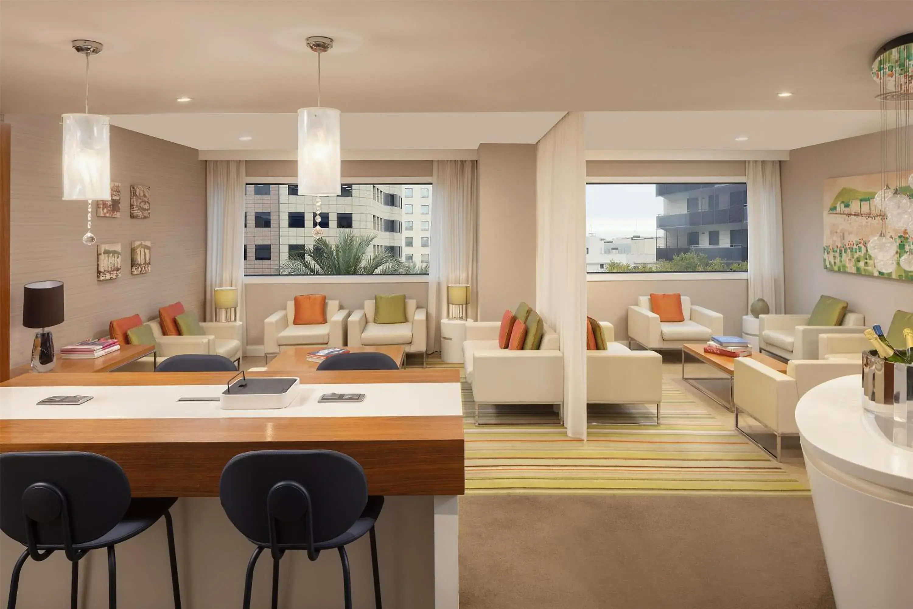 Property building in Hilton Barcelona Property building in Hilton Barcelona