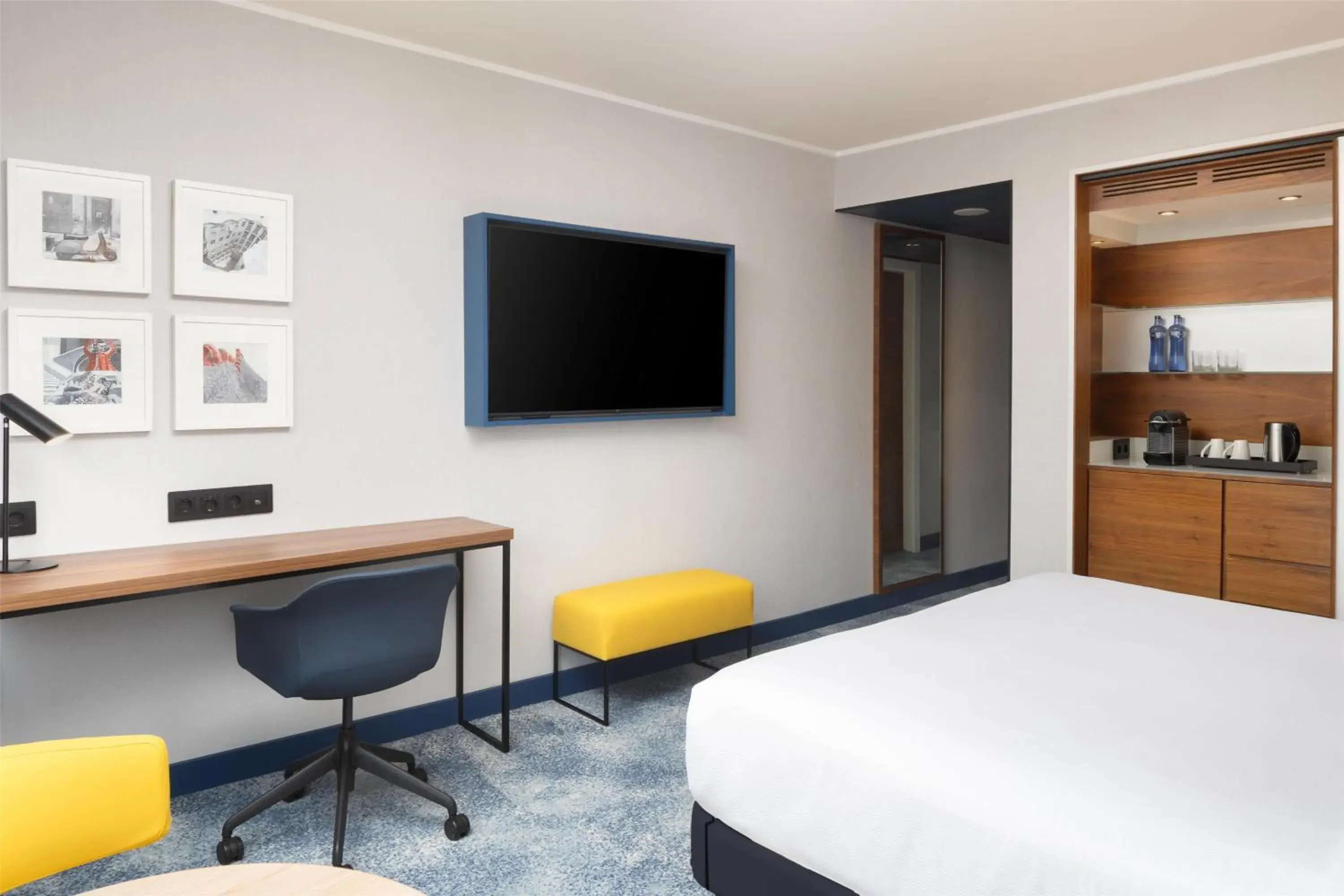 Bedroom, Bed in Hilton Barcelona Bedroom, Bed in Hilton Barcelona