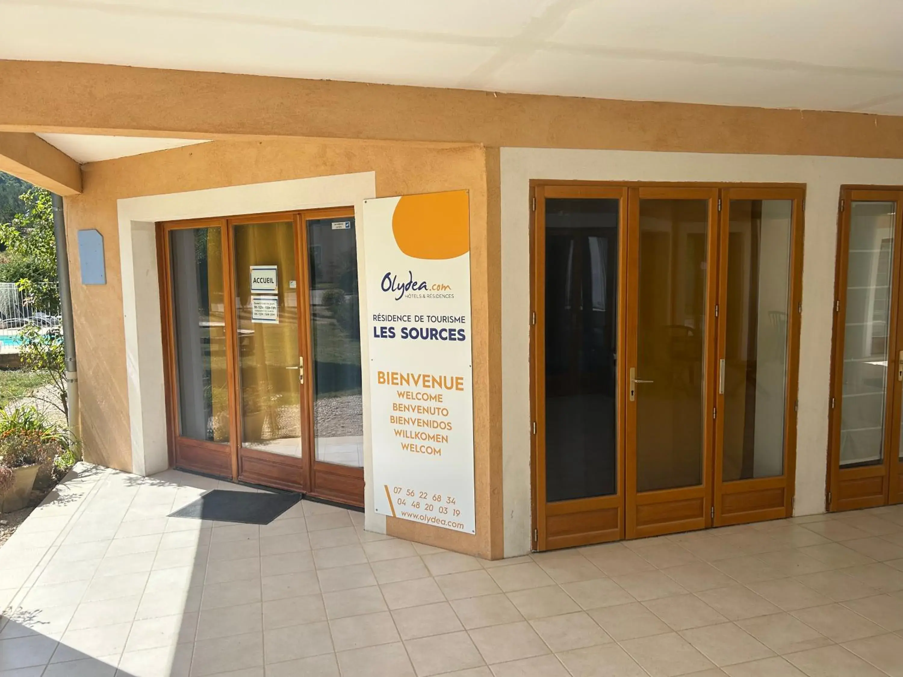 Lobby or reception in Olydea Montbrun-les-Bains Lobby or reception in Olydea Montbrun-les-Bains