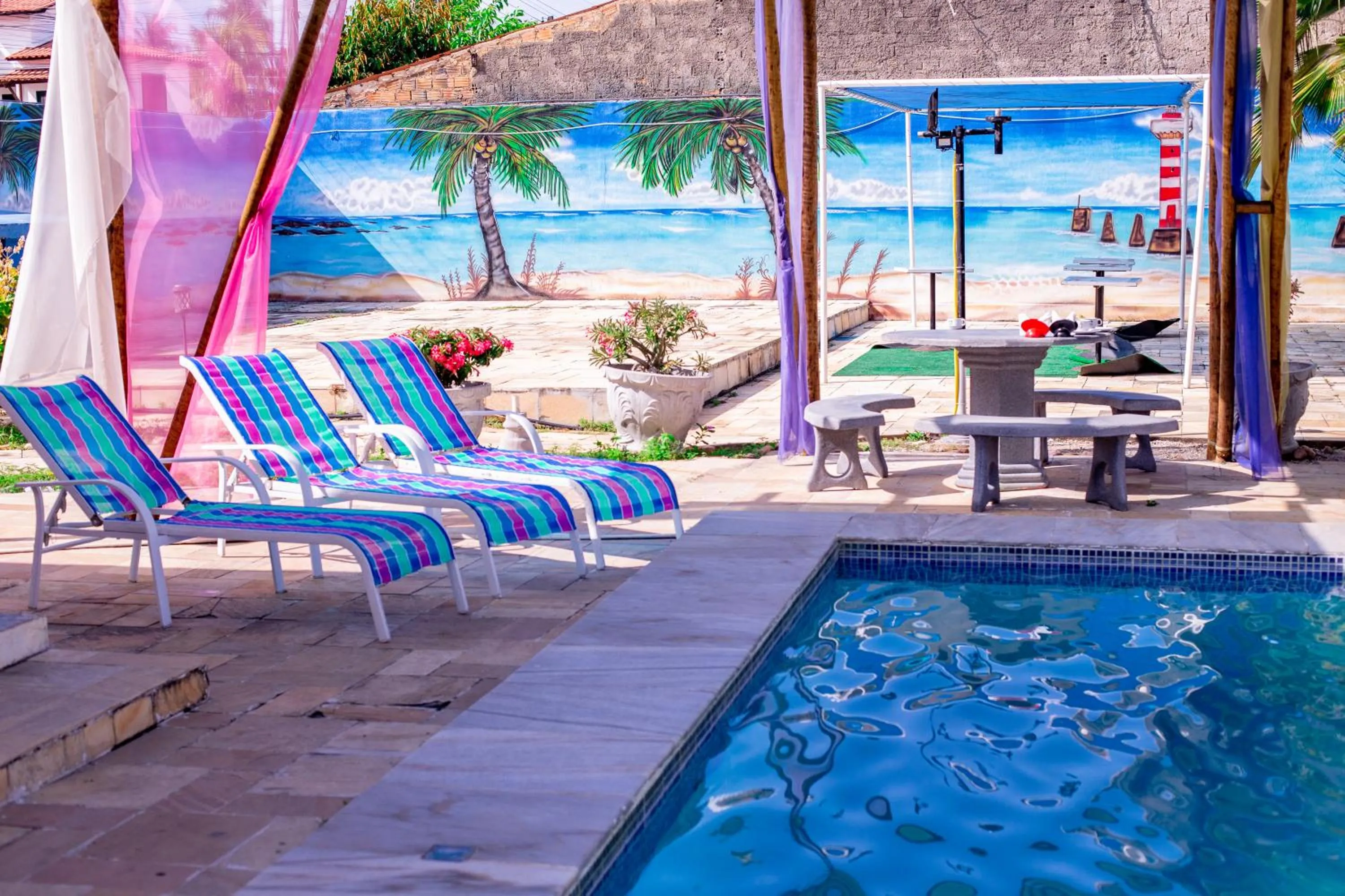 Balcony/Terrace in Hotel Pousada Mahon Mar