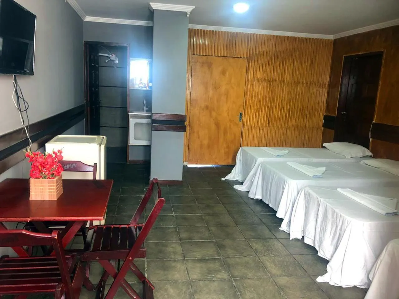 Bedroom, Bed in Hotel Pousada Mahon Mar