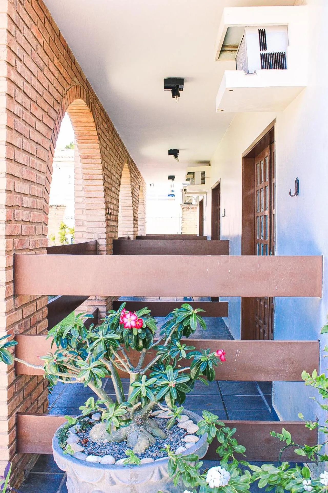 Balcony/Terrace in Hotel Pousada Mahon Mar