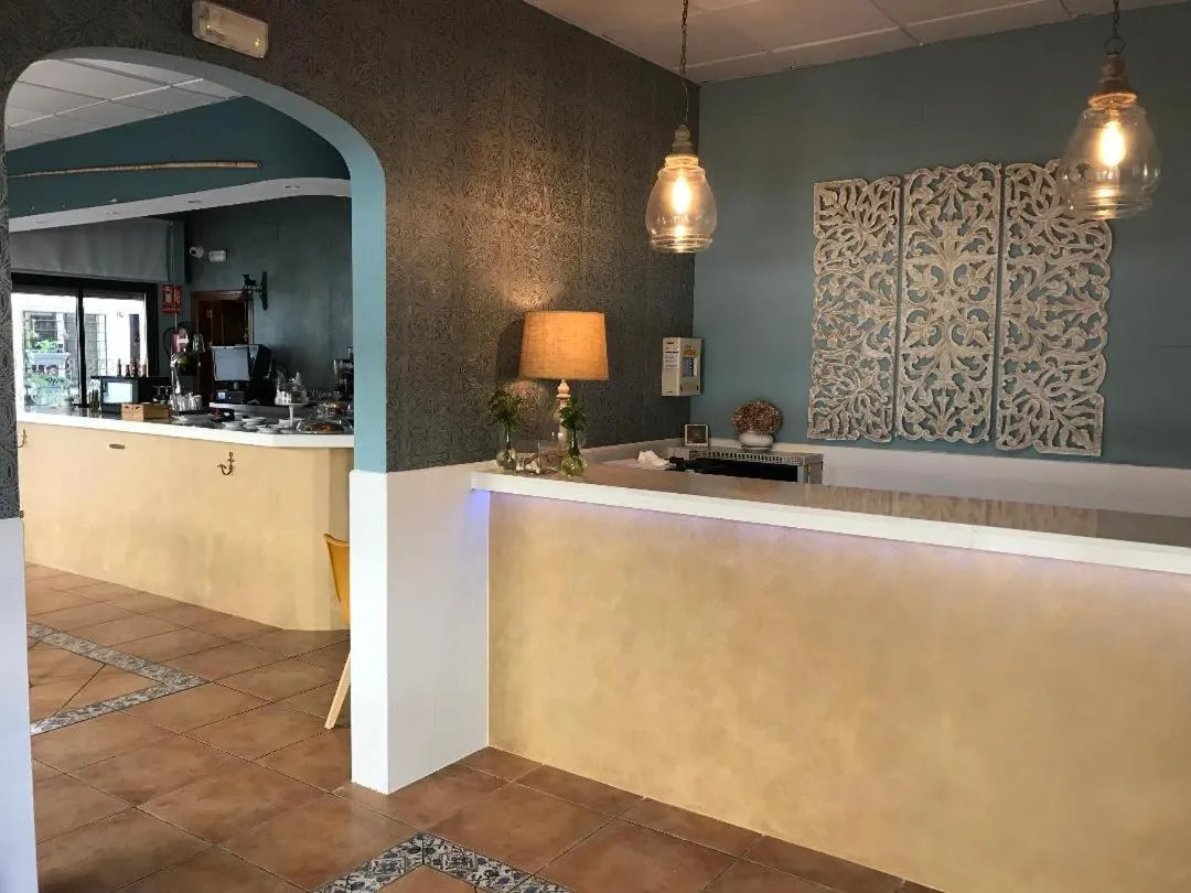 Lobby or reception in Hotel Macavi Playa