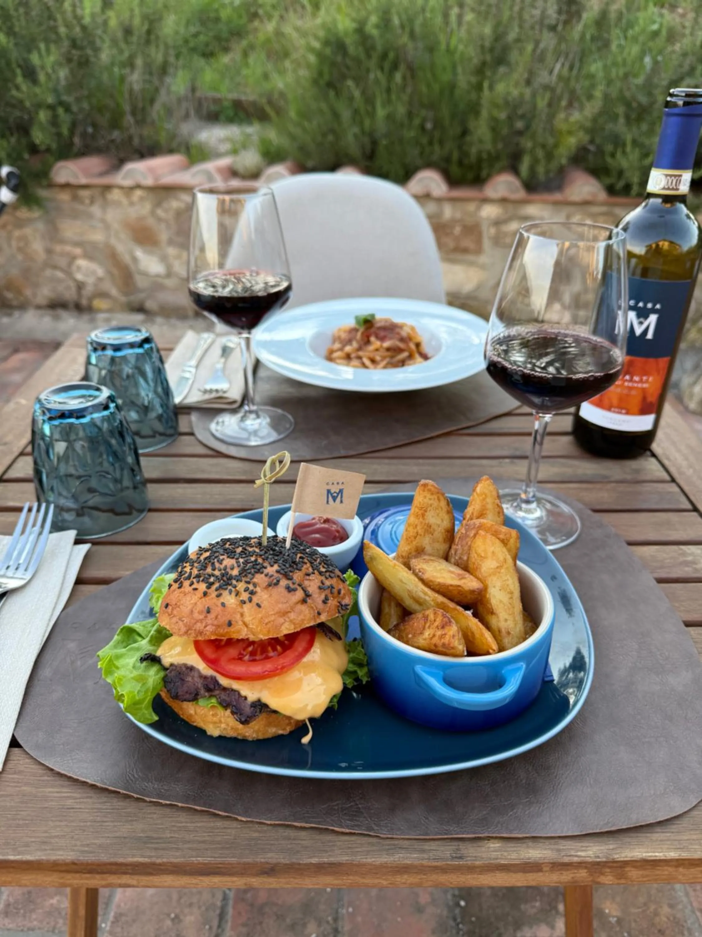 Food close-up in Casa M Tuscany