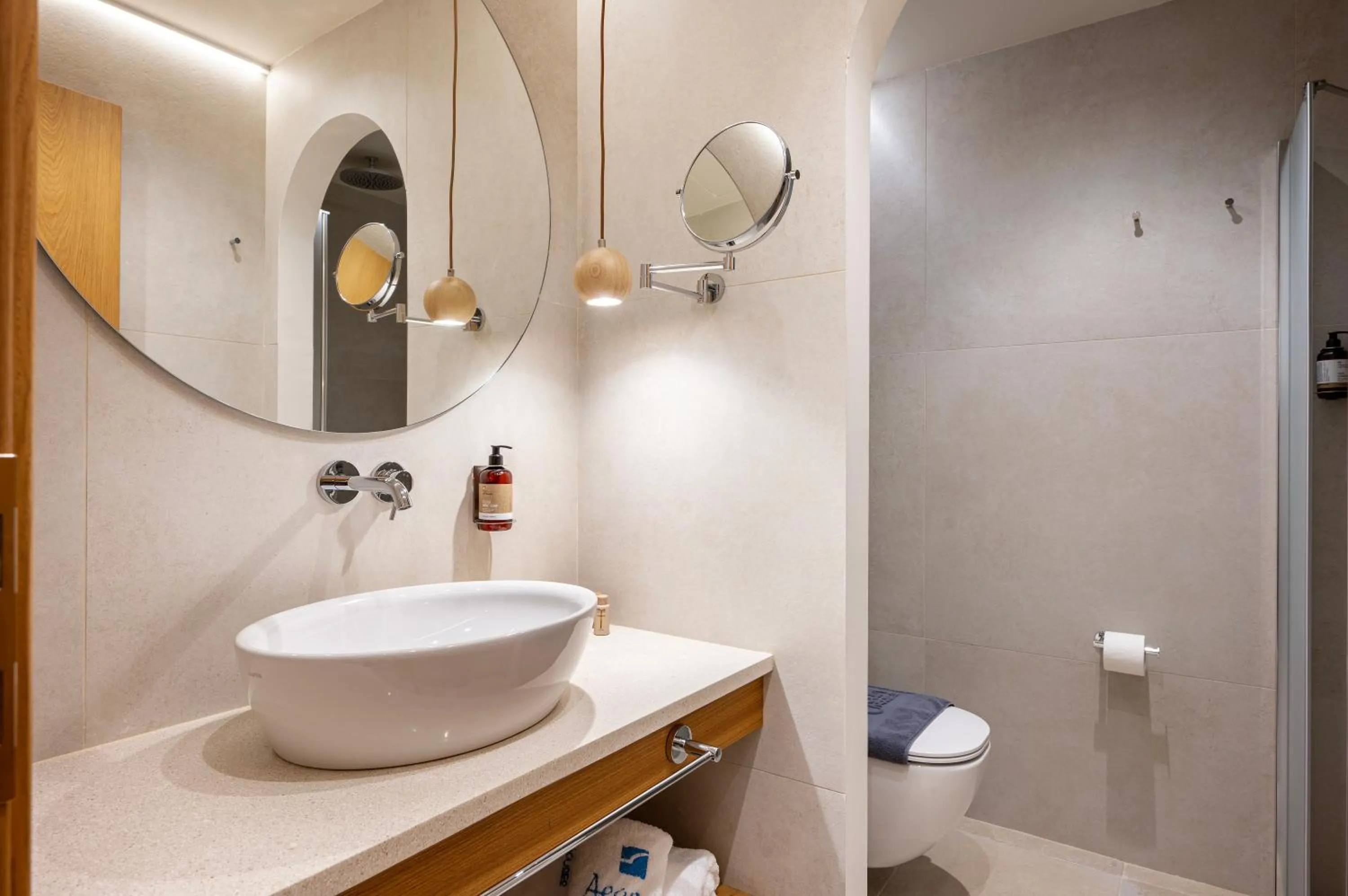 Shower in Aegean Houses