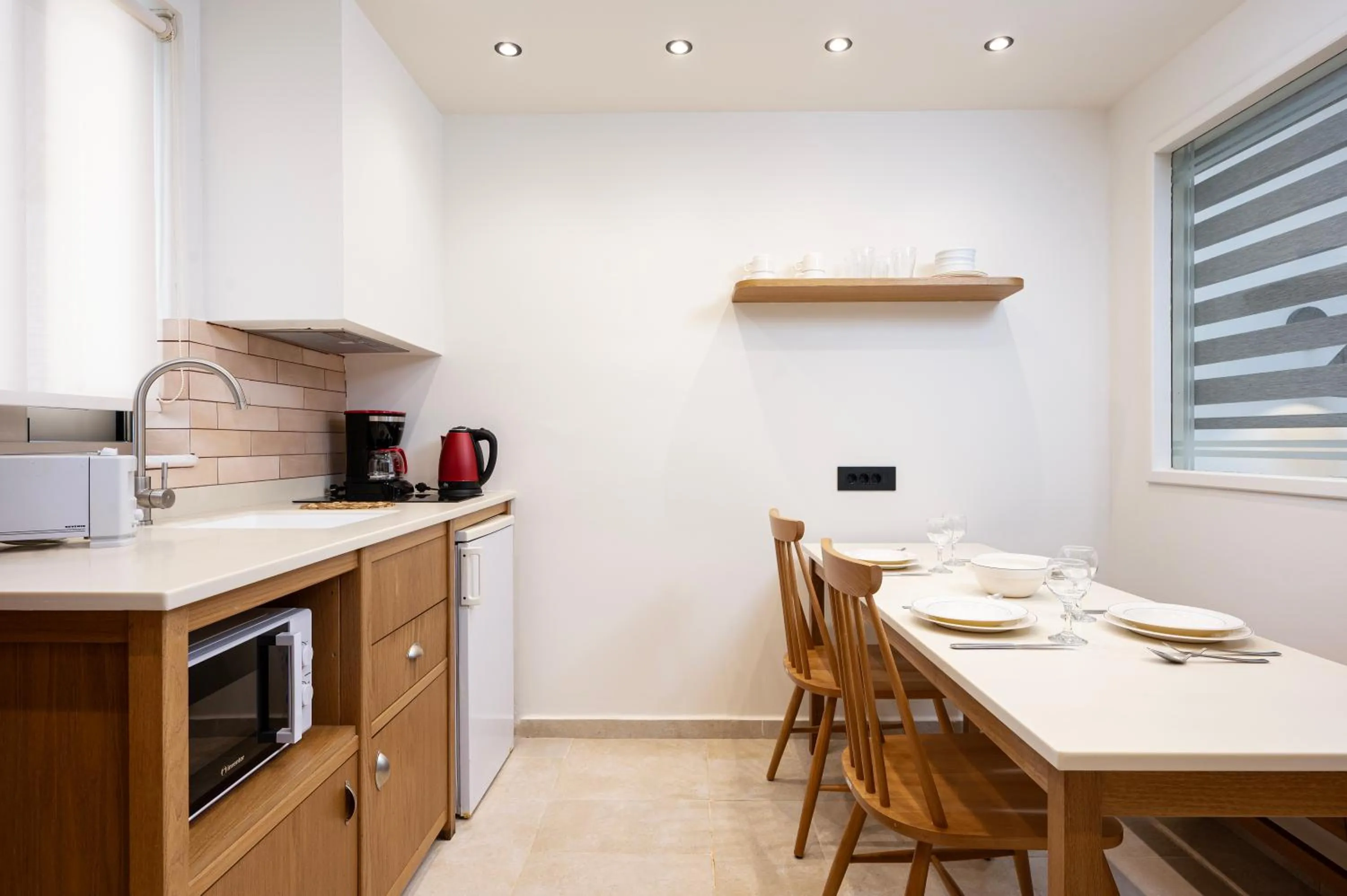 Dining area in Aegean Houses