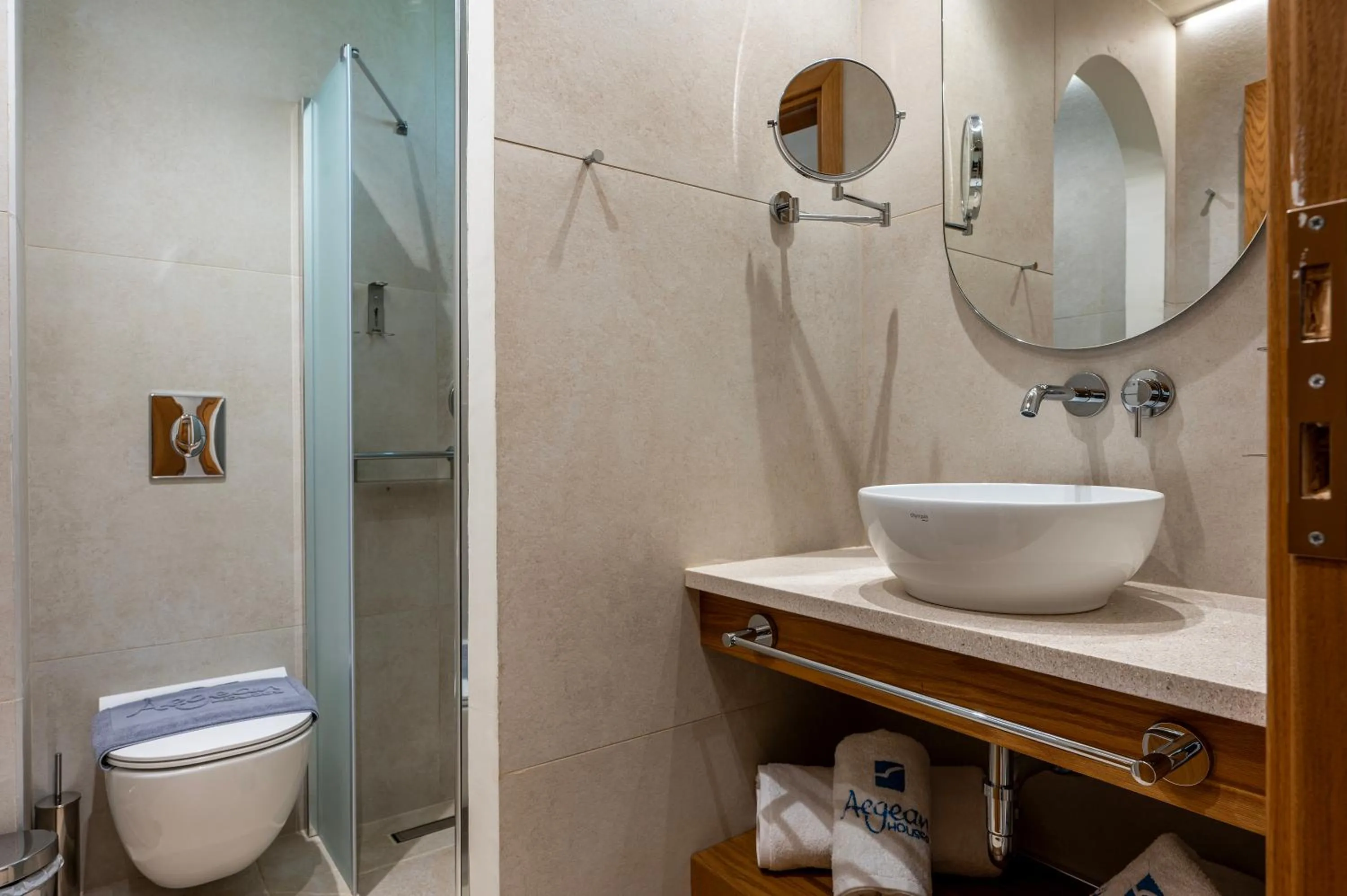 Toilet in Aegean Houses