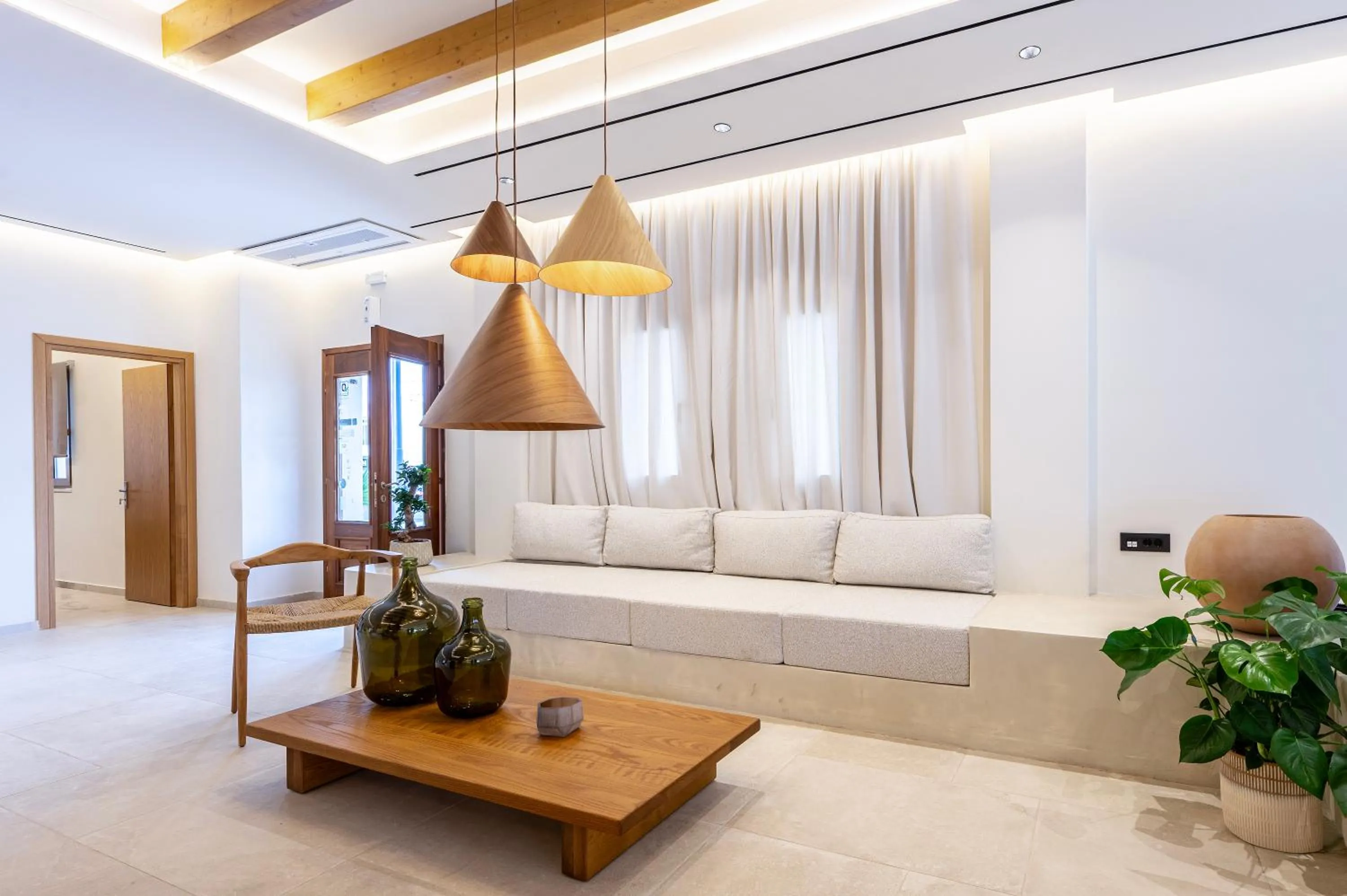 Seating area in Aegean Houses