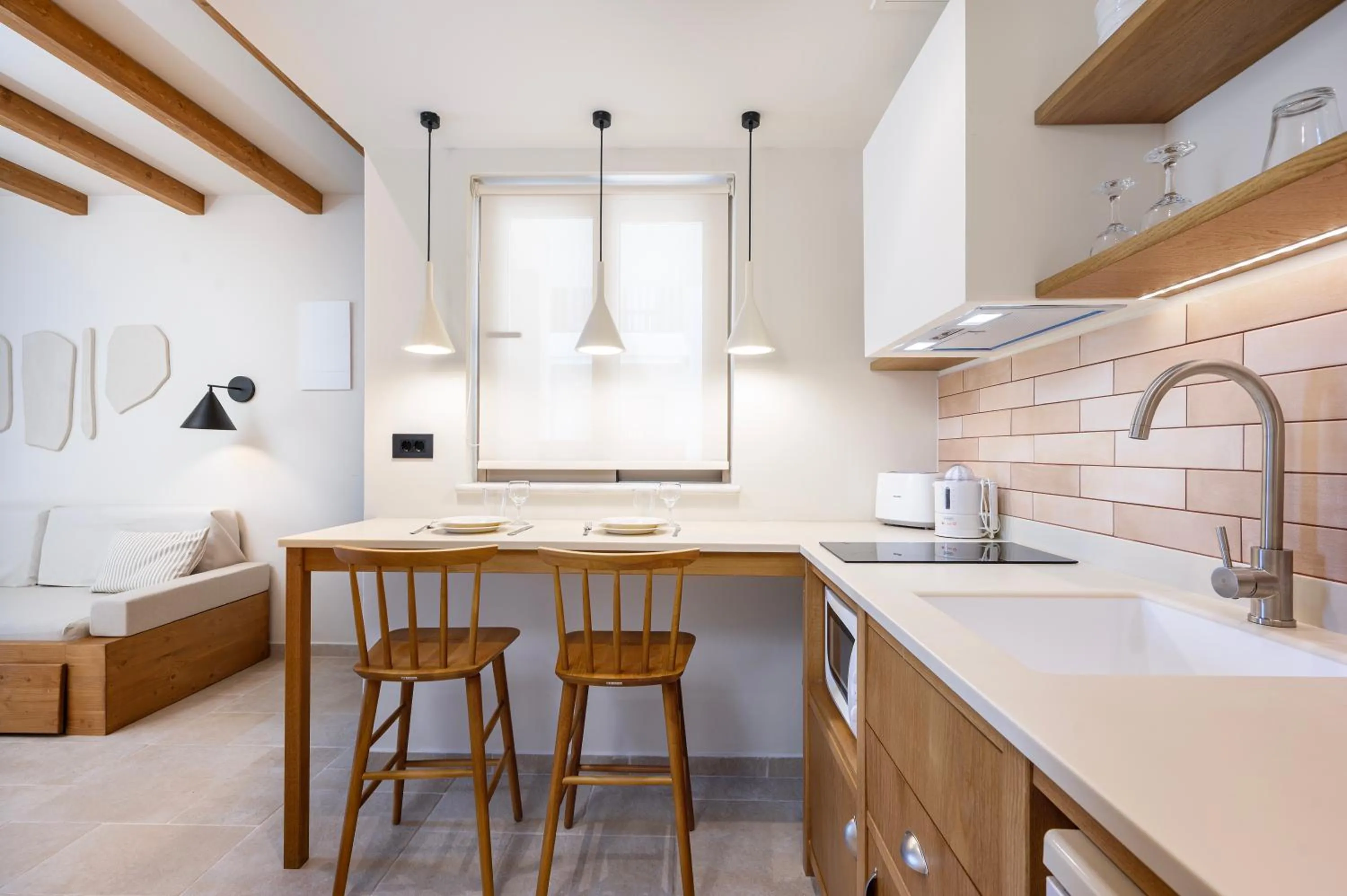 Kitchen or kitchenette in Aegean Houses