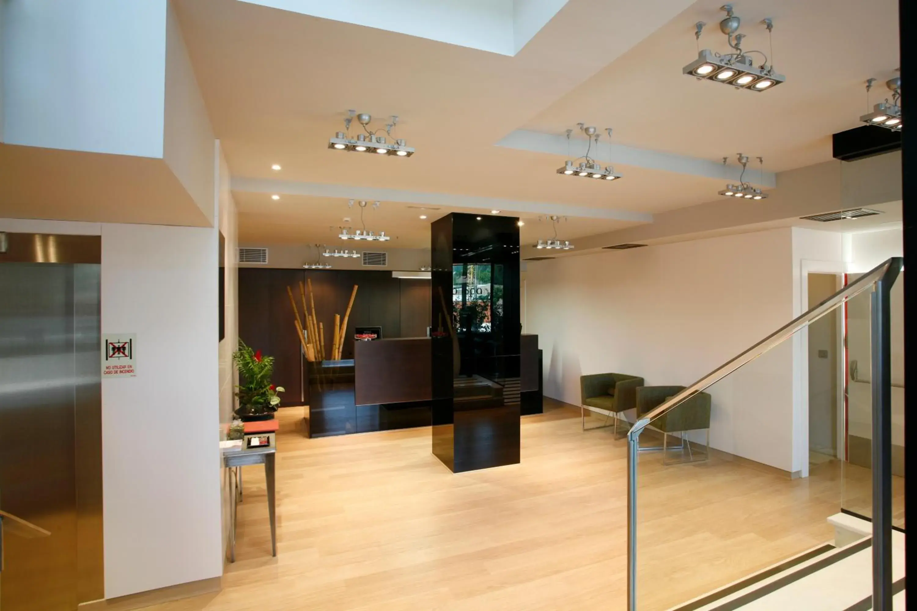 Lobby or reception in Hotel Bienestar Moaña Lobby or reception in Hotel Bienestar Moaña