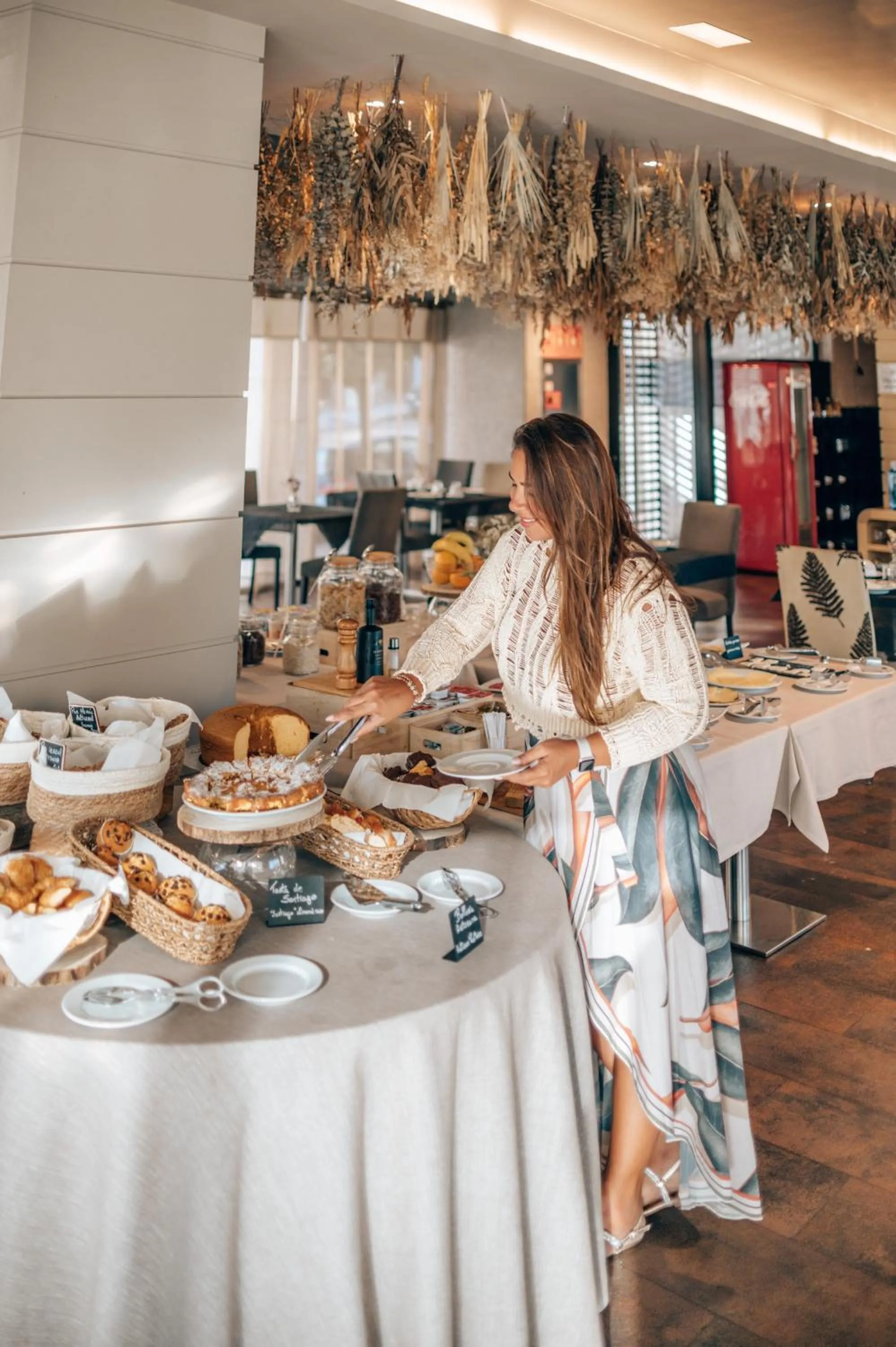 Buffet breakfast in Hotel Bienestar Moaña