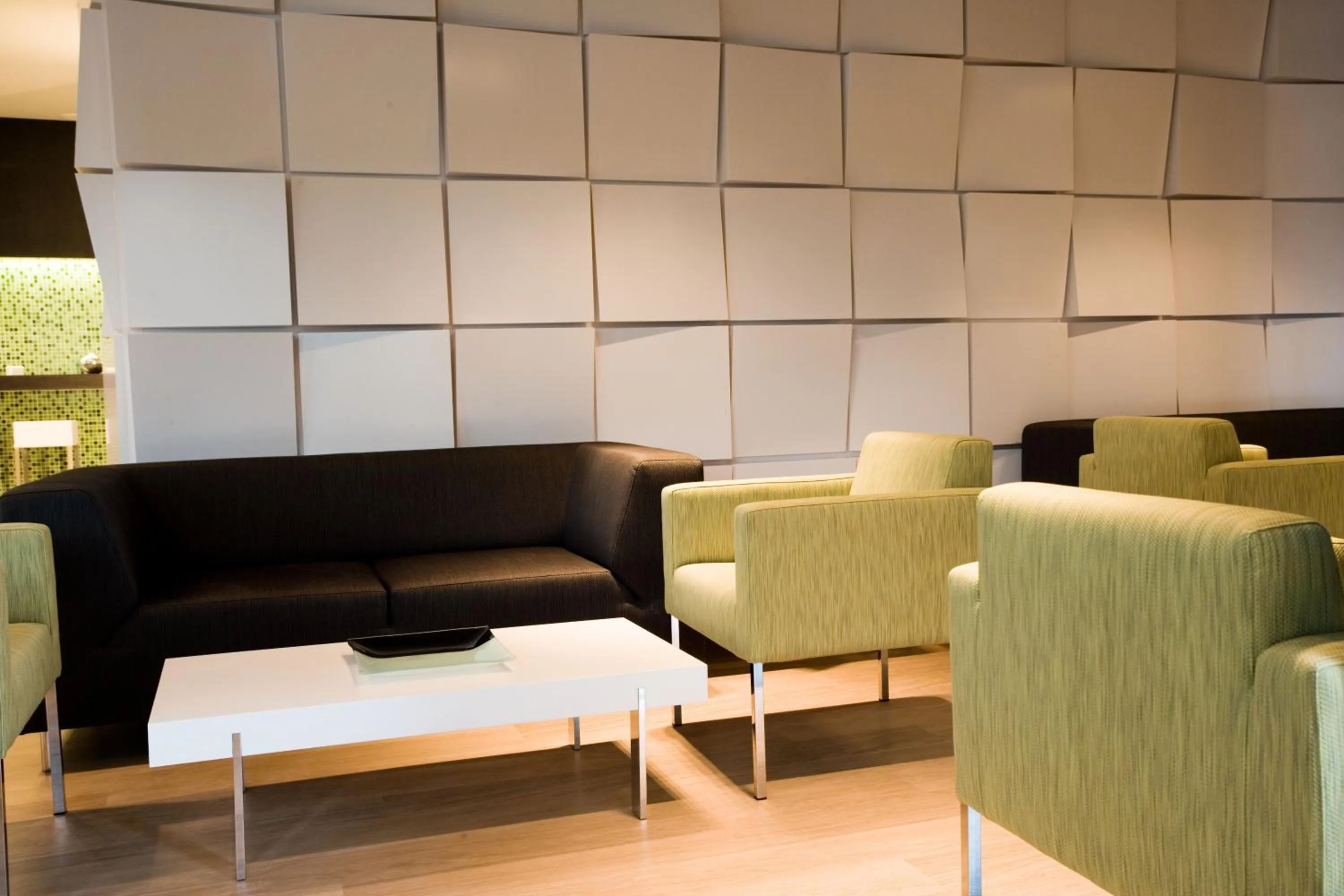 Communal lounge/ TV room in Hotel Bienestar Moaña