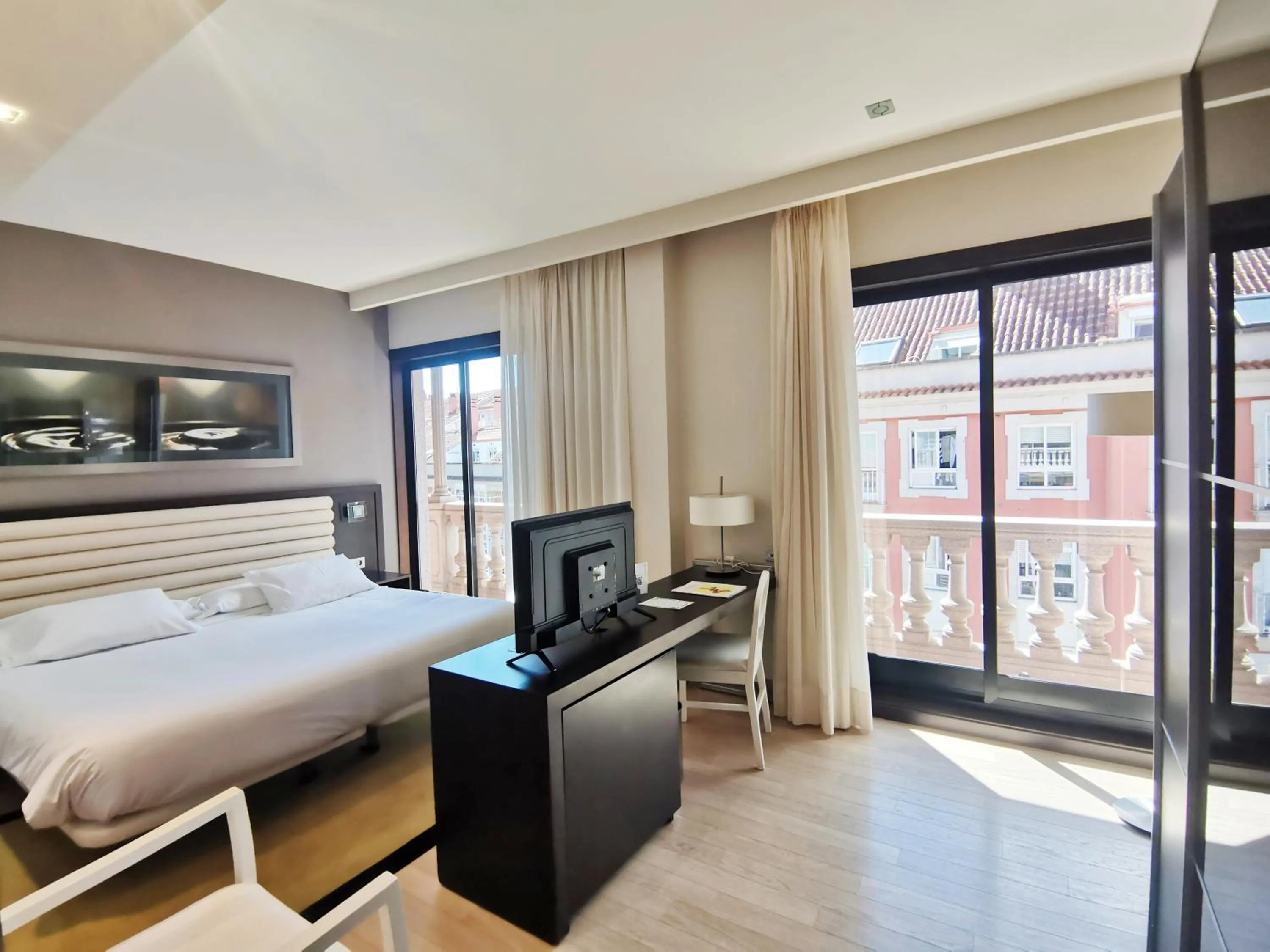 Bed in Hotel Bienestar Moaña