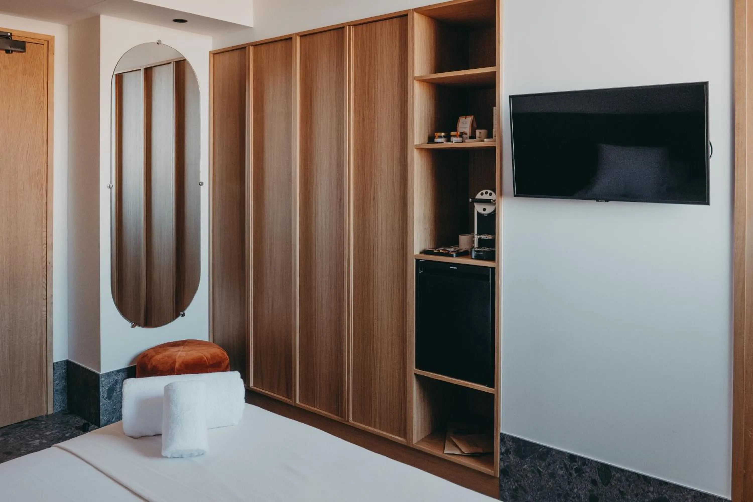 Bedroom, Bed in Hotel Moderne