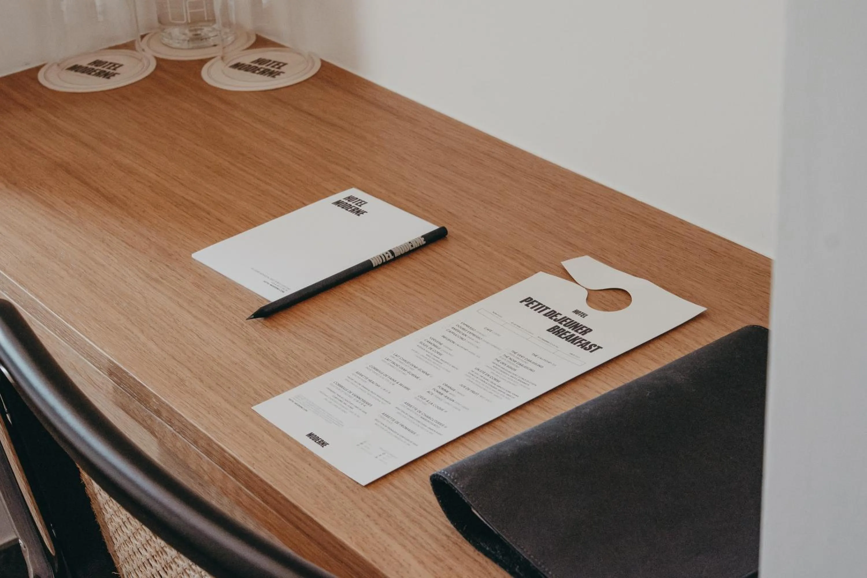 Seating area in Hotel Moderne