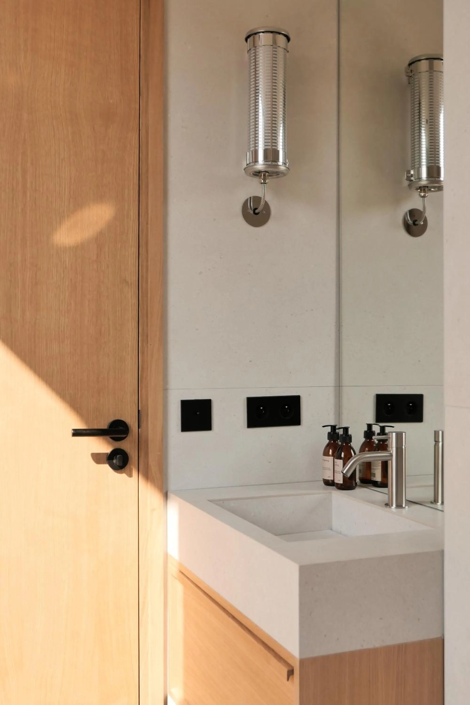 Bathroom in Hotel Moderne