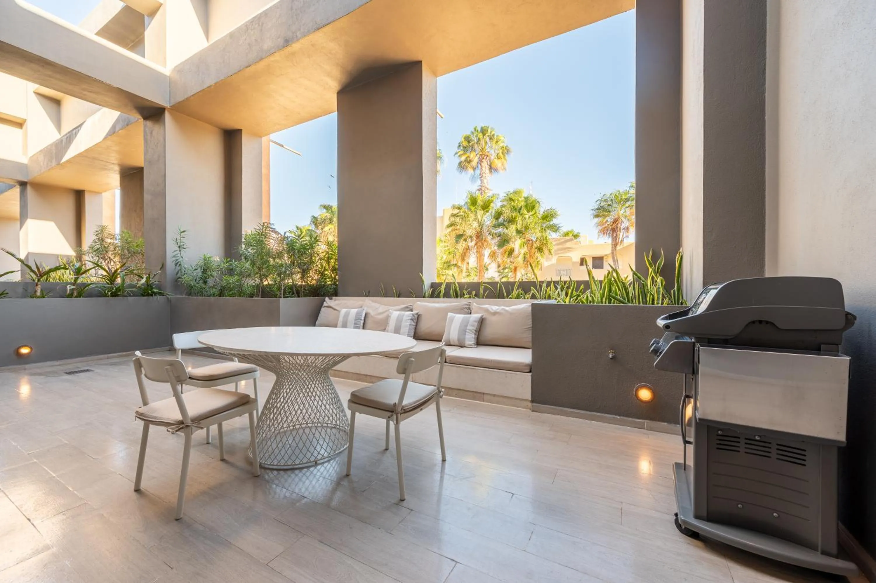 Patio in Paraiso Residences Marina Cabo by Capitalia