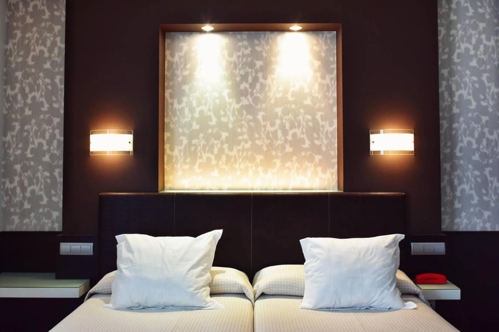 Bed in Hotel Alda Carril