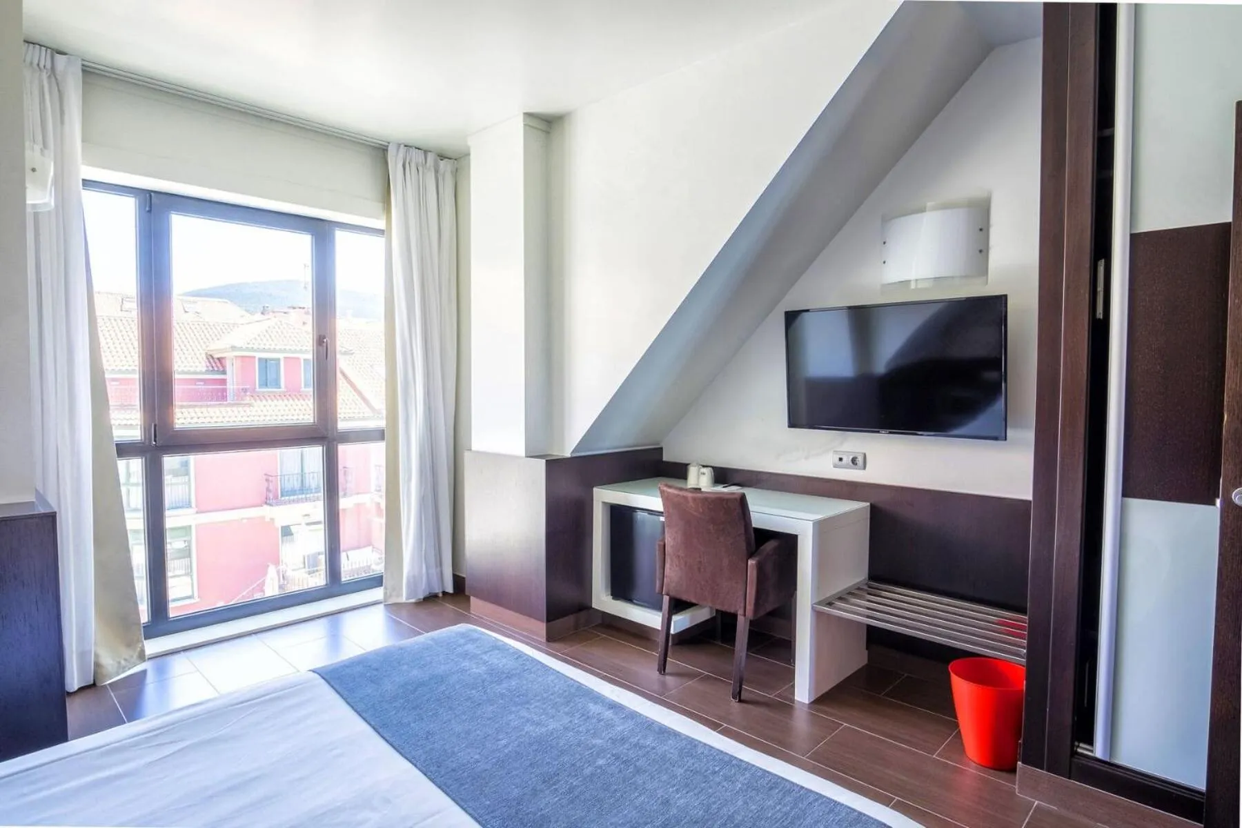 Bedroom, Bed in Hotel Alda Carril