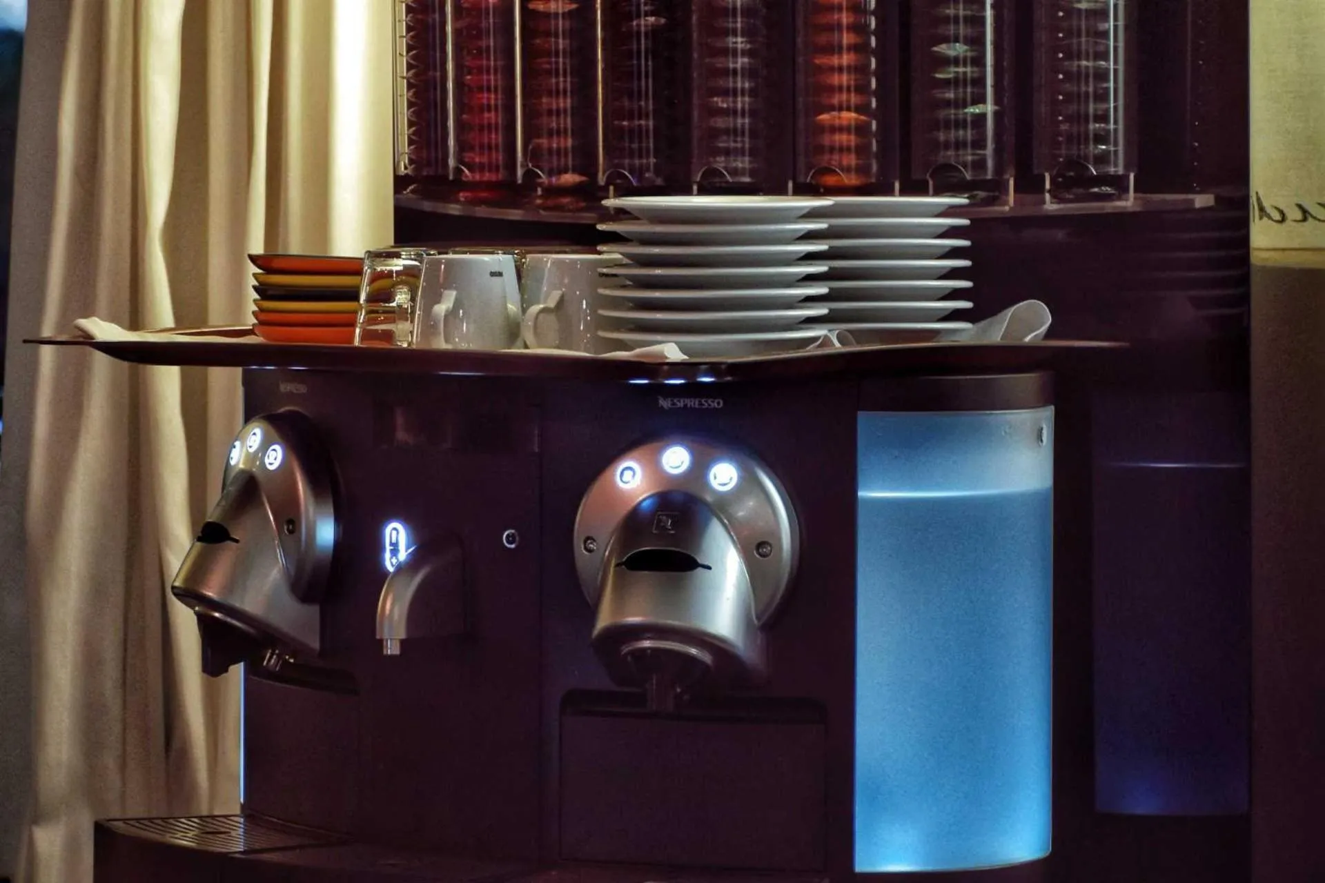 Buffet breakfast in Hotel Alda Carril