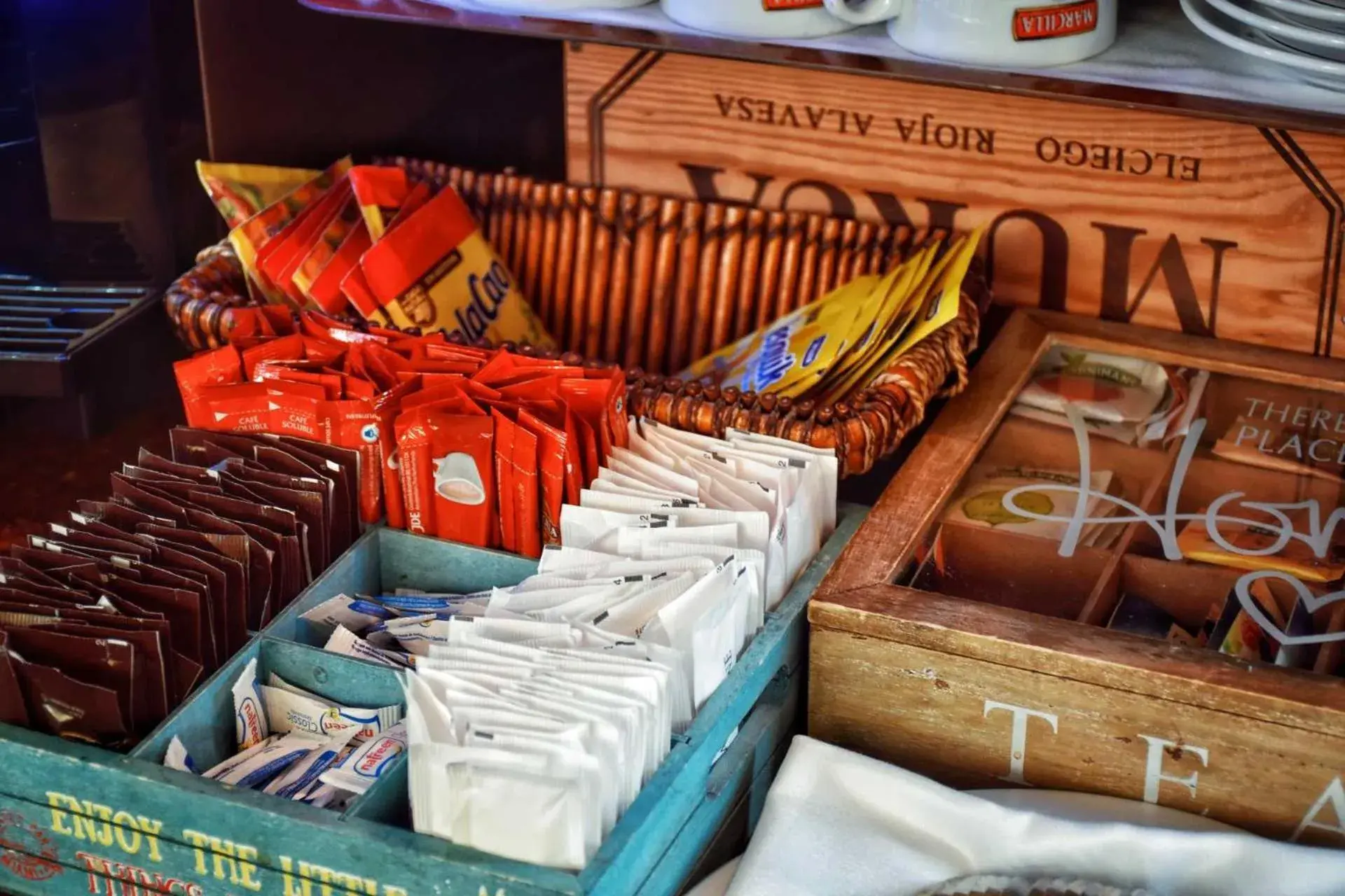 Buffet breakfast in Hotel Alda Carril Buffet breakfast in Hotel Alda Carril