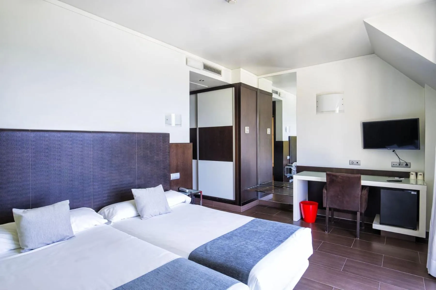 Bedroom, Bed in Hotel Alda Carril